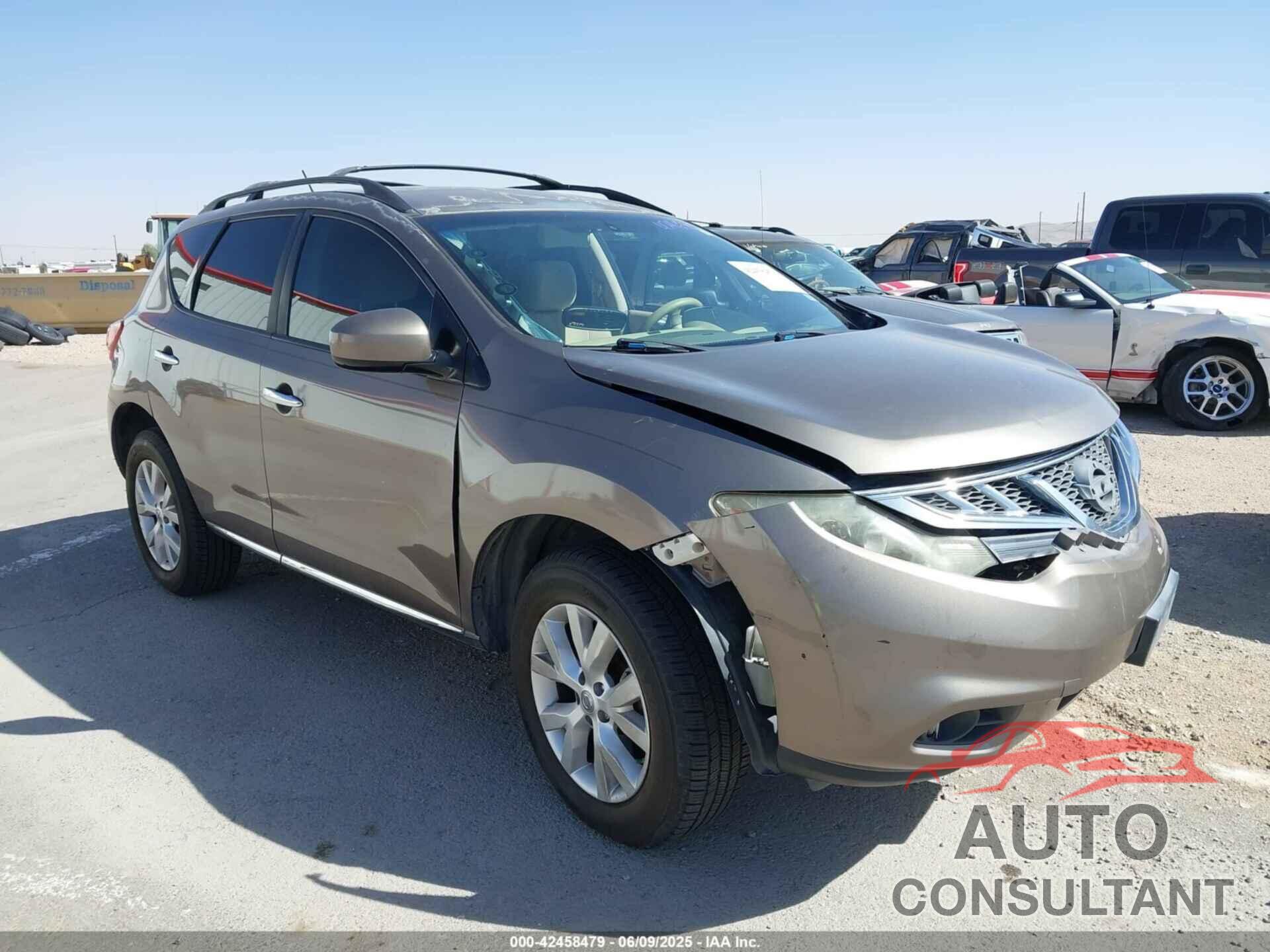 NISSAN MURANO 2014 - JN8AZ1MW3EW509488