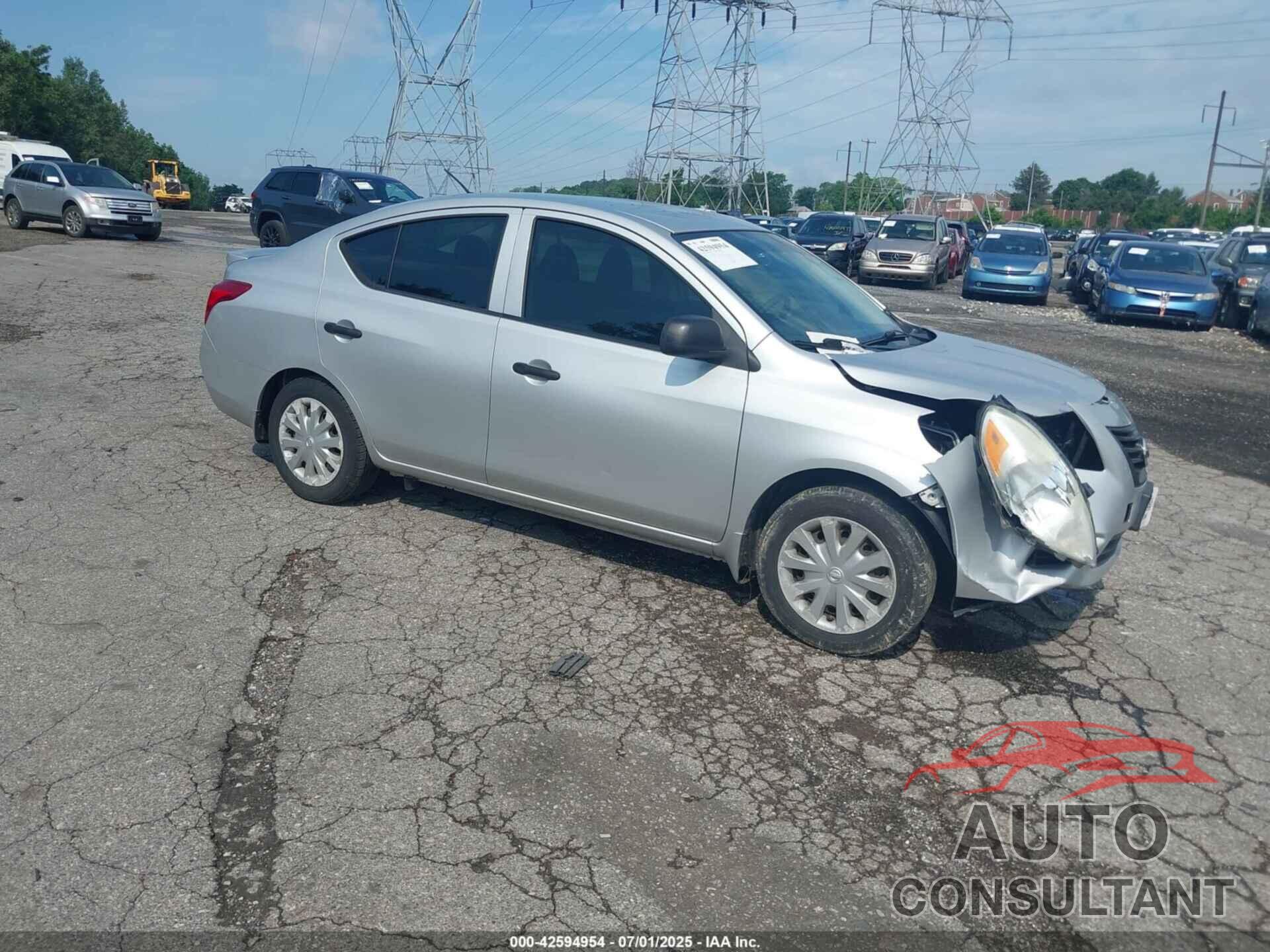 NISSAN VERSA 2014 - 3N1CN7AP7EL804778