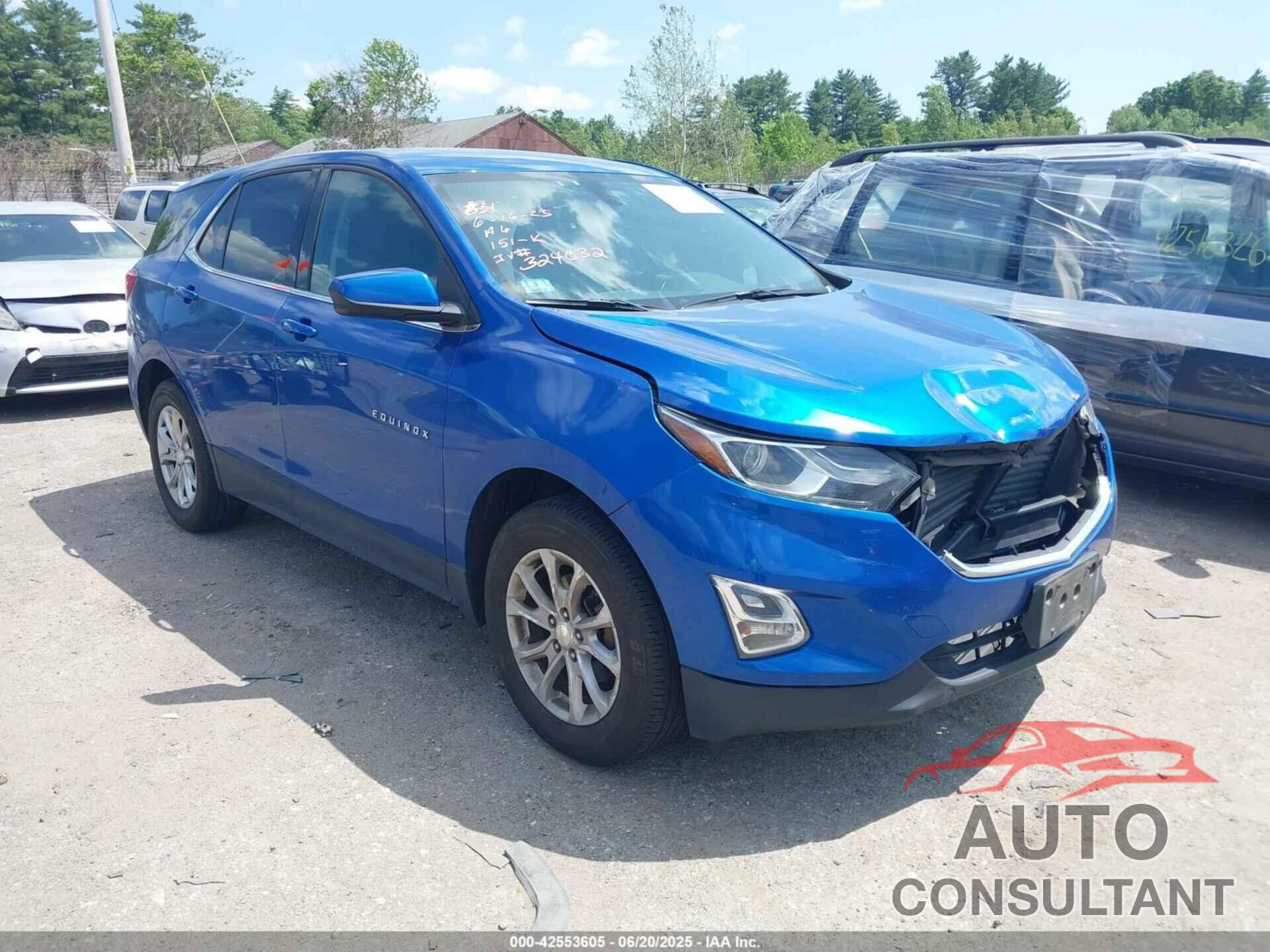 CHEVROLET EQUINOX 2019 - 3GNAXUEV8KS571105