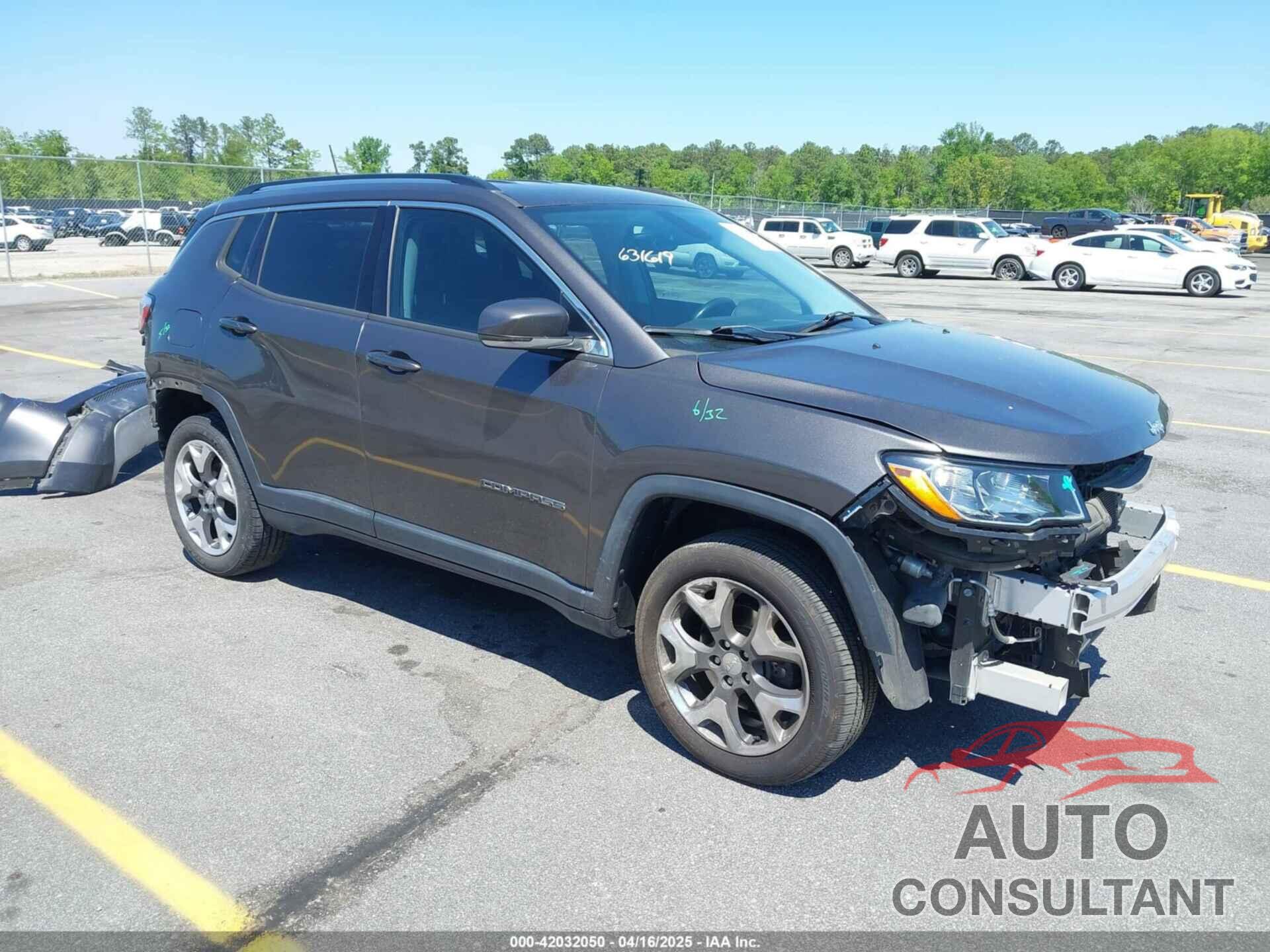 JEEP NEW COMPASS 2017 - 3C4NJDCB1HT631619