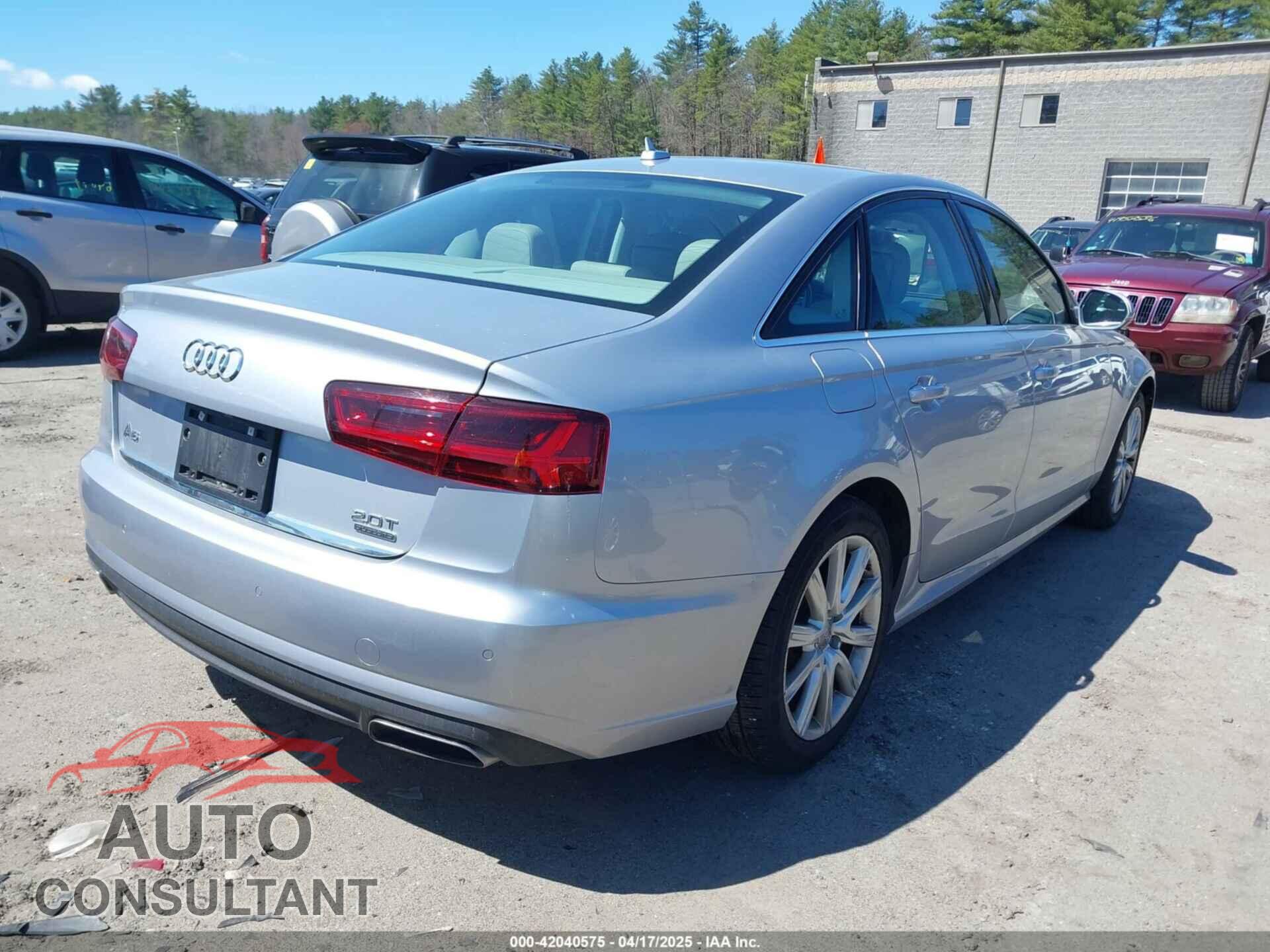 AUDI A6 2016 - WAUGFAFC2GN084384
