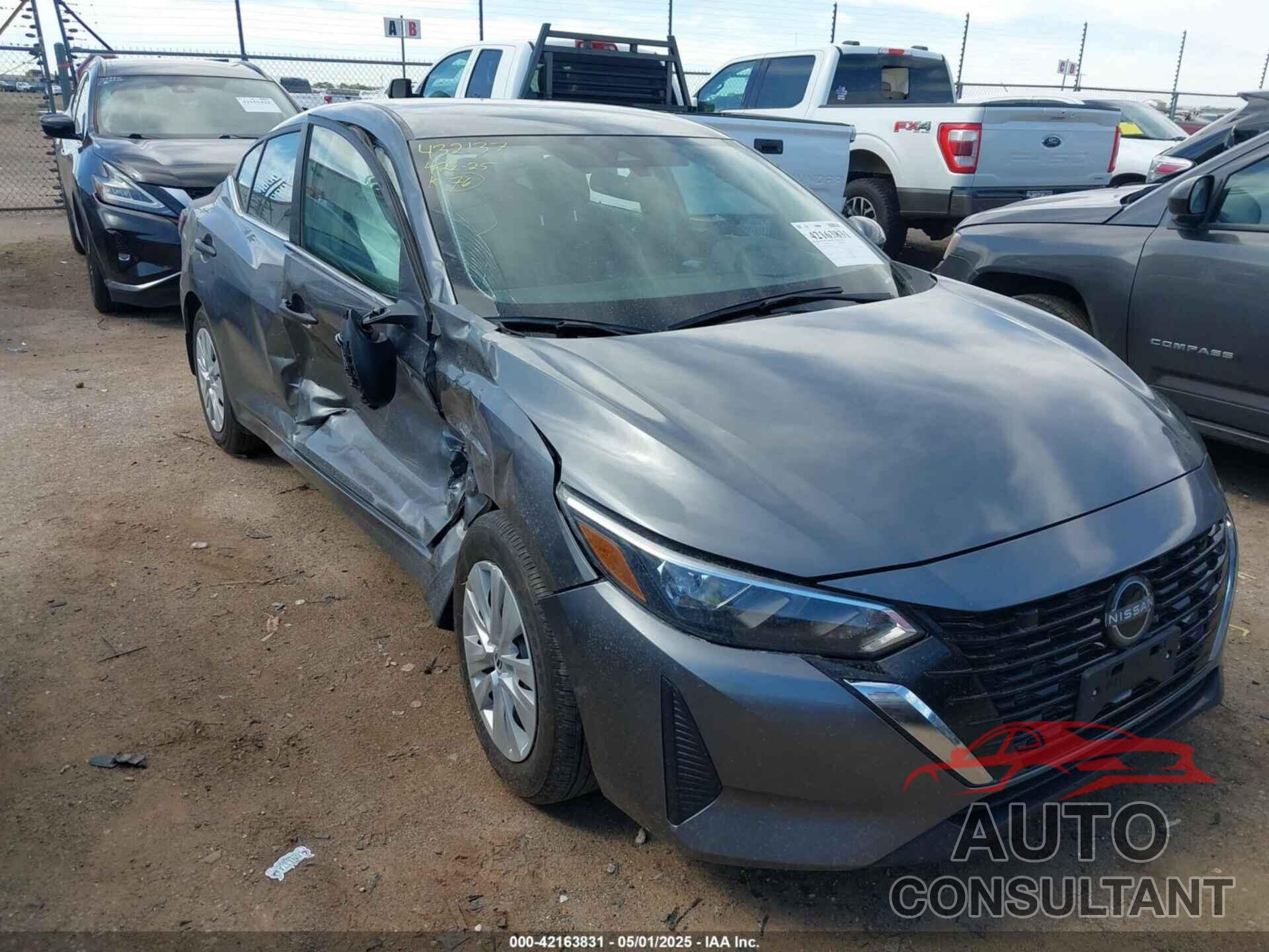 NISSAN SENTRA 2025 - 3N1AB8BV3SY247160