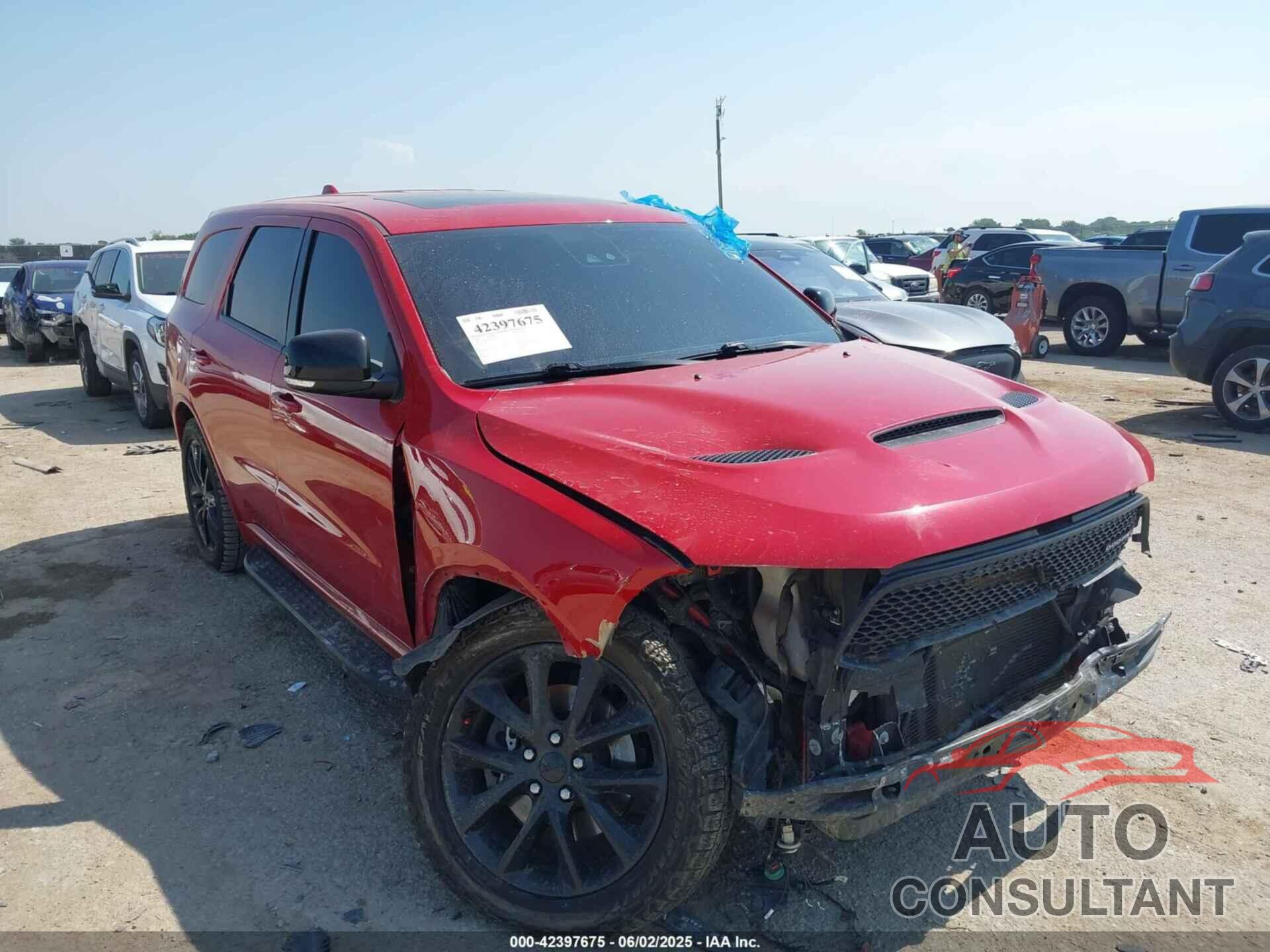 DODGE DURANGO 2018 - 1C4SDJCTXJC226636