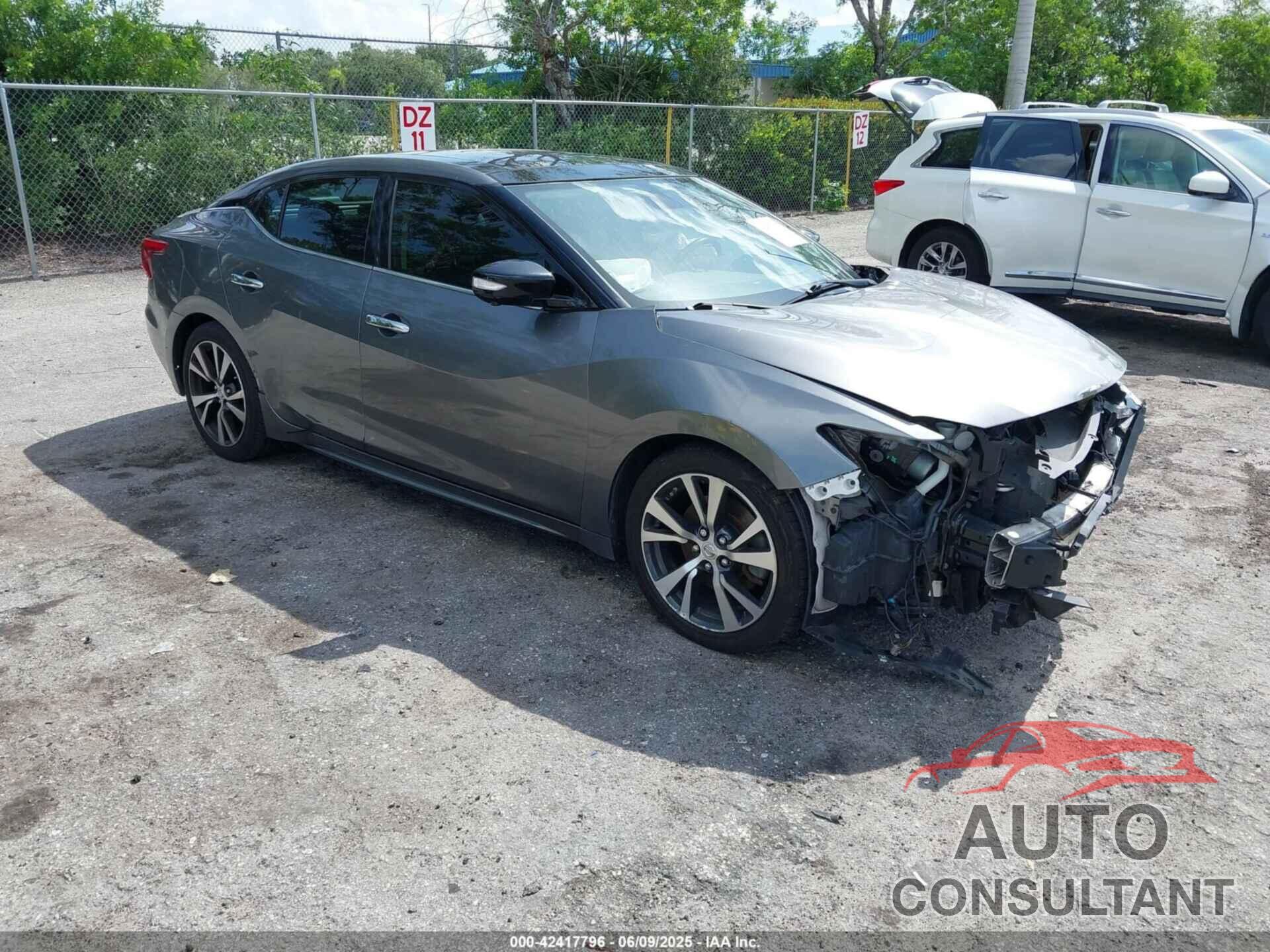 NISSAN MAXIMA 2016 - 1N4AA6AP4GC426126