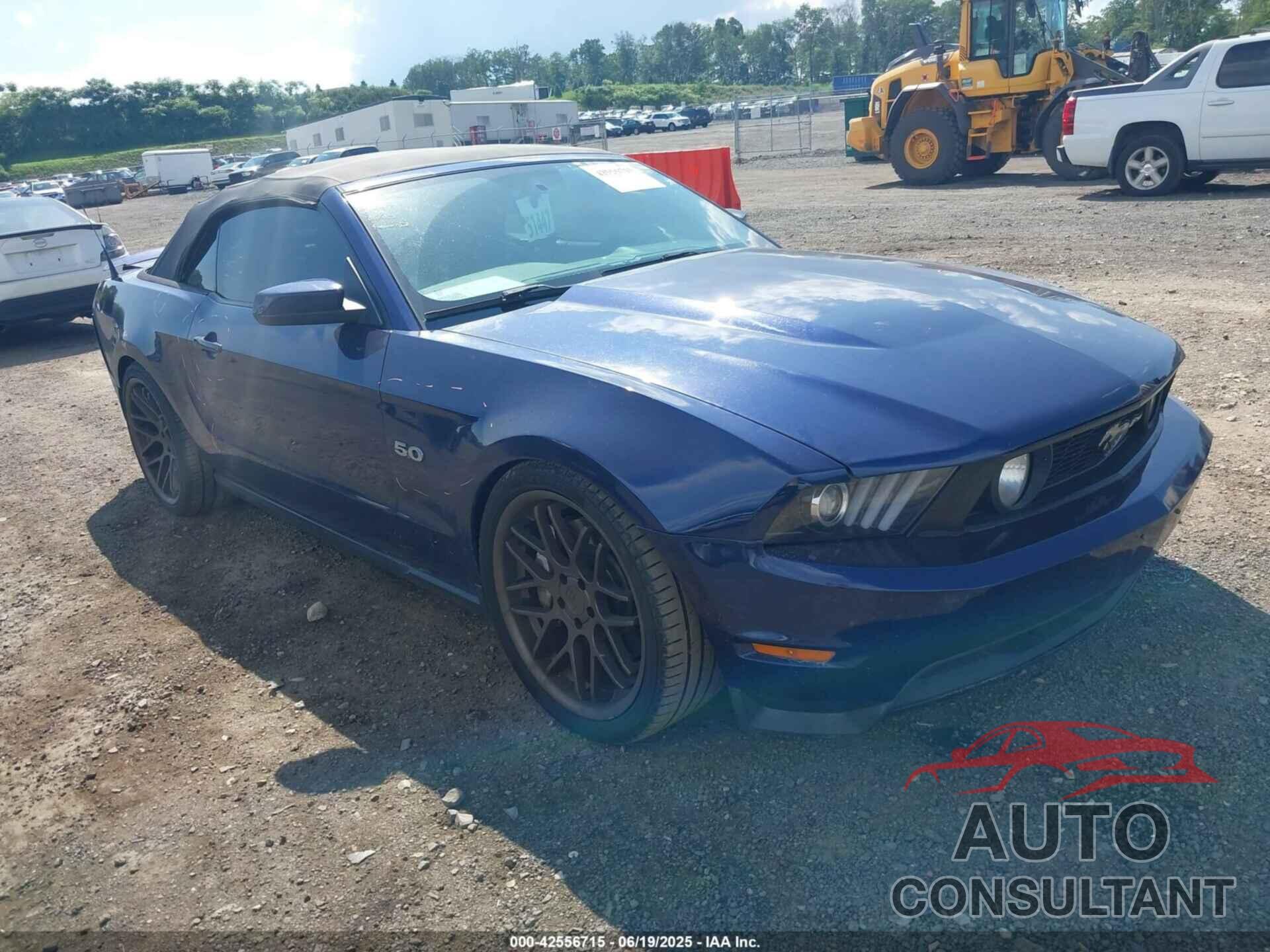 FORD MUSTANG 2012 - 1ZVBP8FF6C5242729