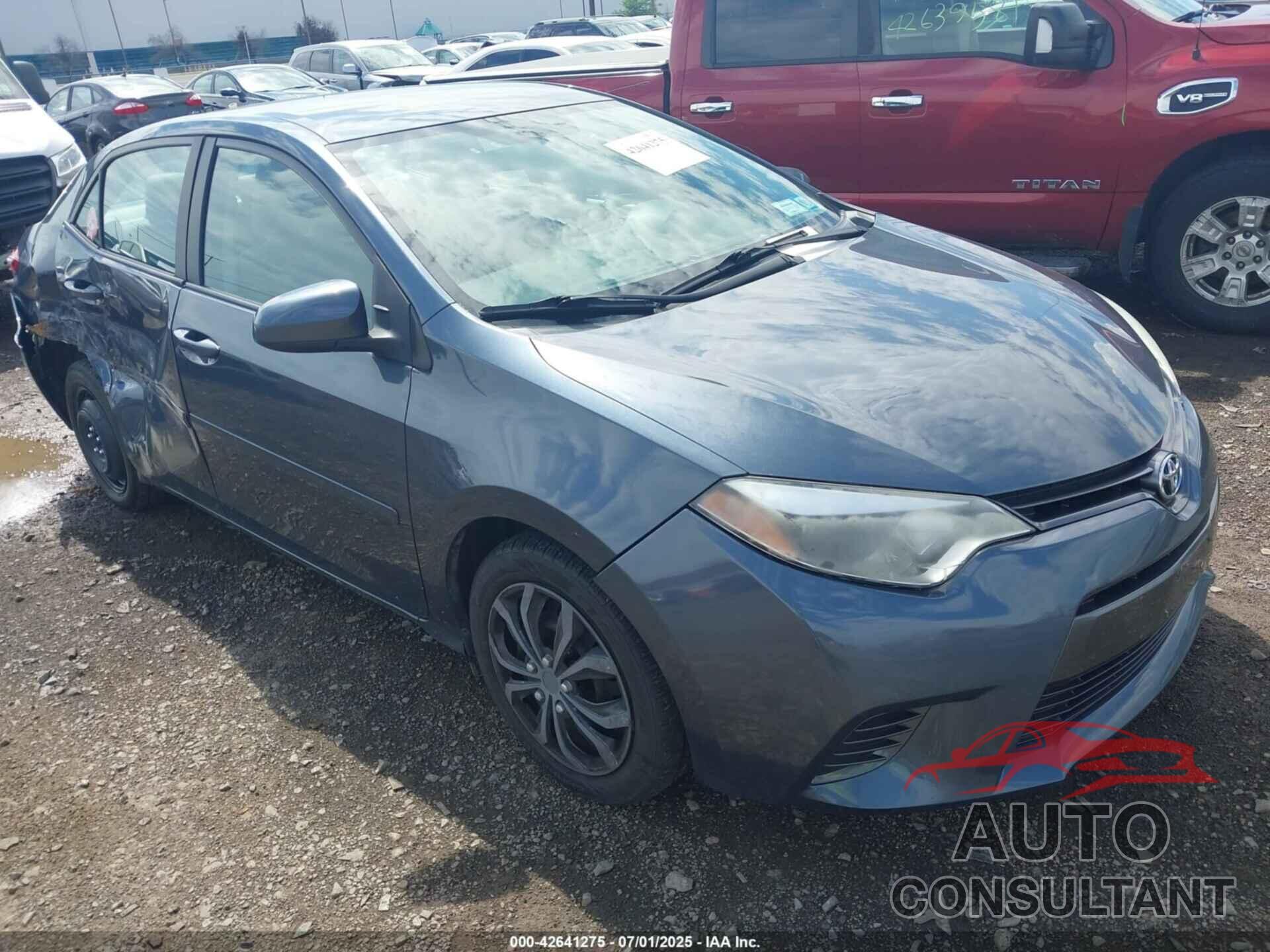 TOYOTA COROLLA 2016 - 2T1BURHE7GC651689