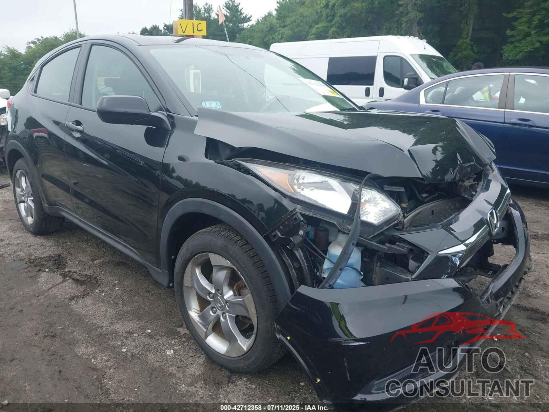 HONDA HR-V 2017 - 3CZRU6H30HG706870