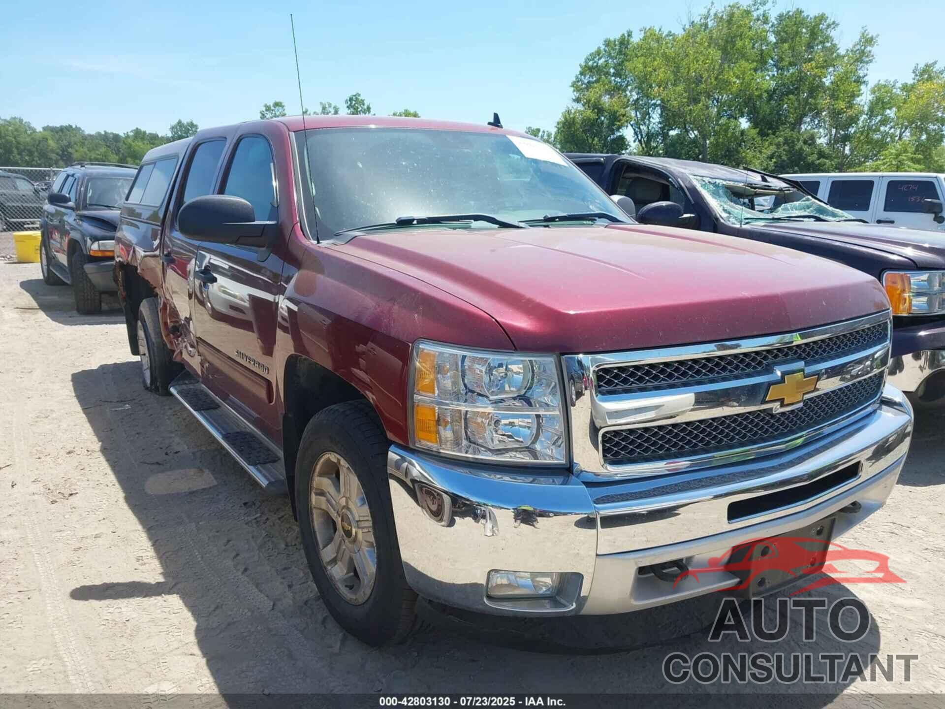 CHEVROLET SILVERADO 1500 2013 - 3GCPKSE70DG232223