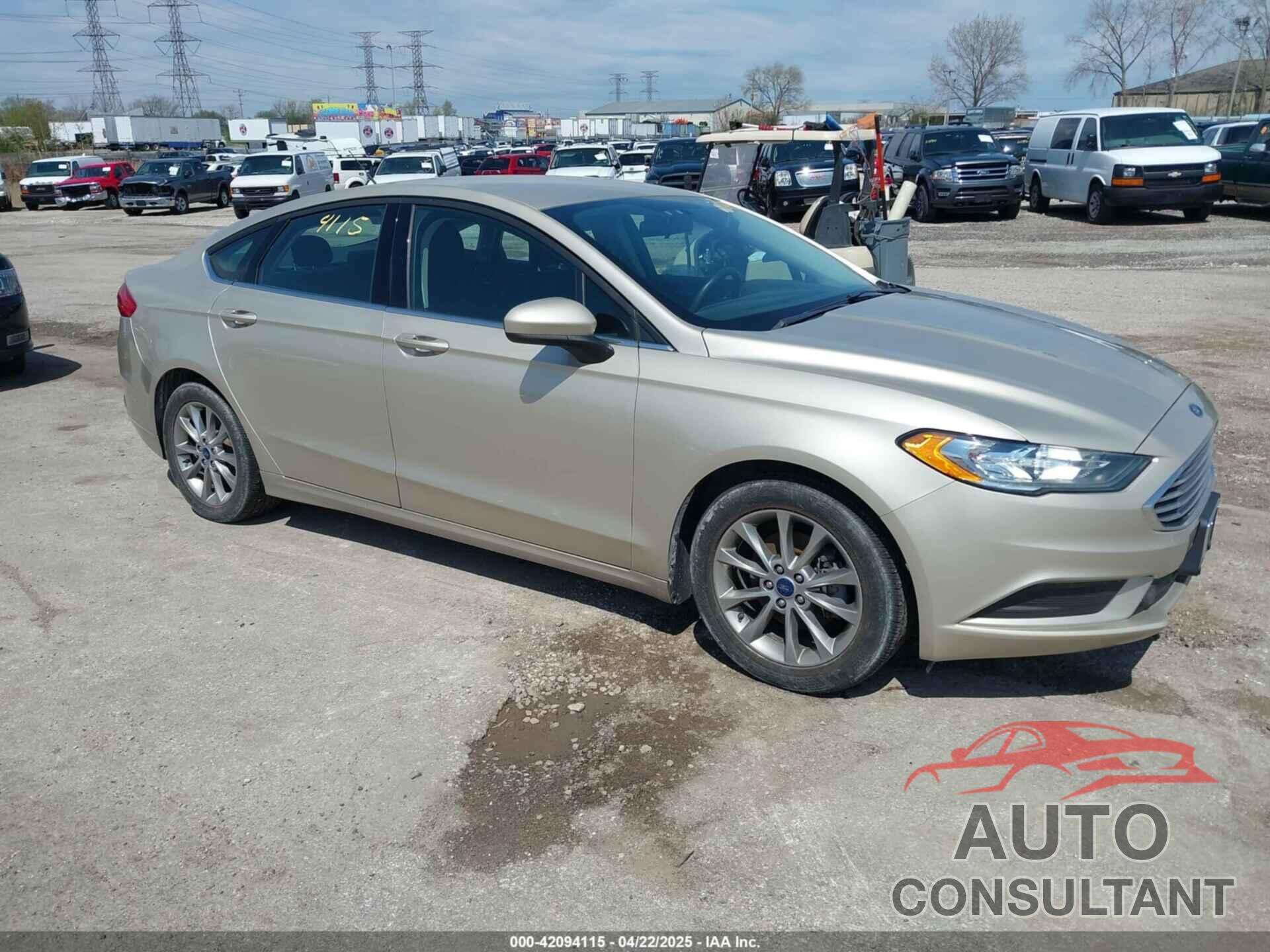 FORD FUSION 2017 - 3FA6P0H73HR143890