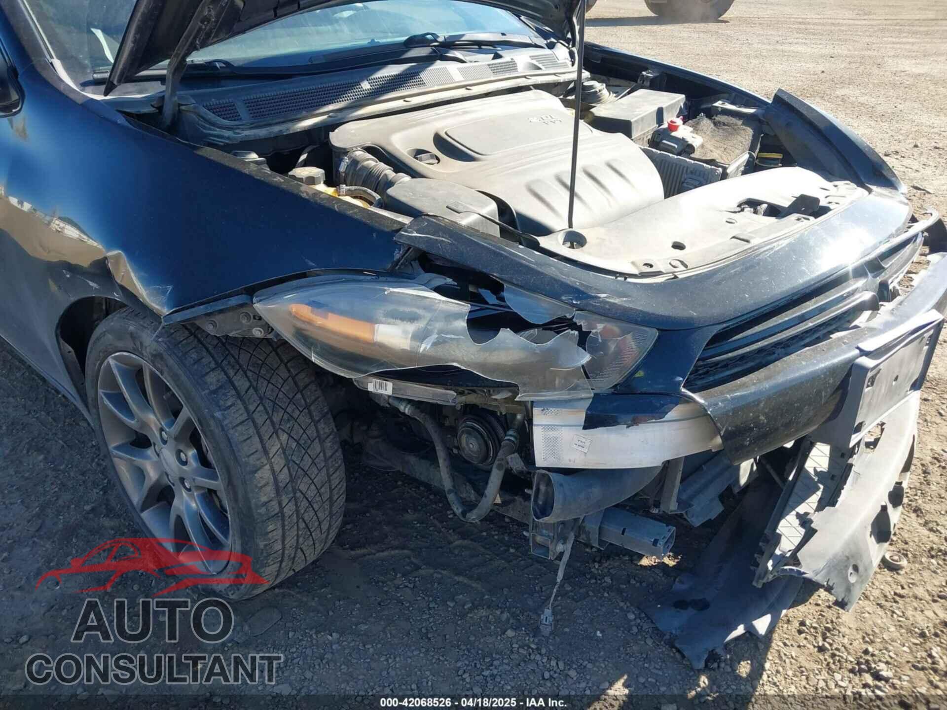 DODGE DART 2013 - 1C3CDFBAXDD344853
