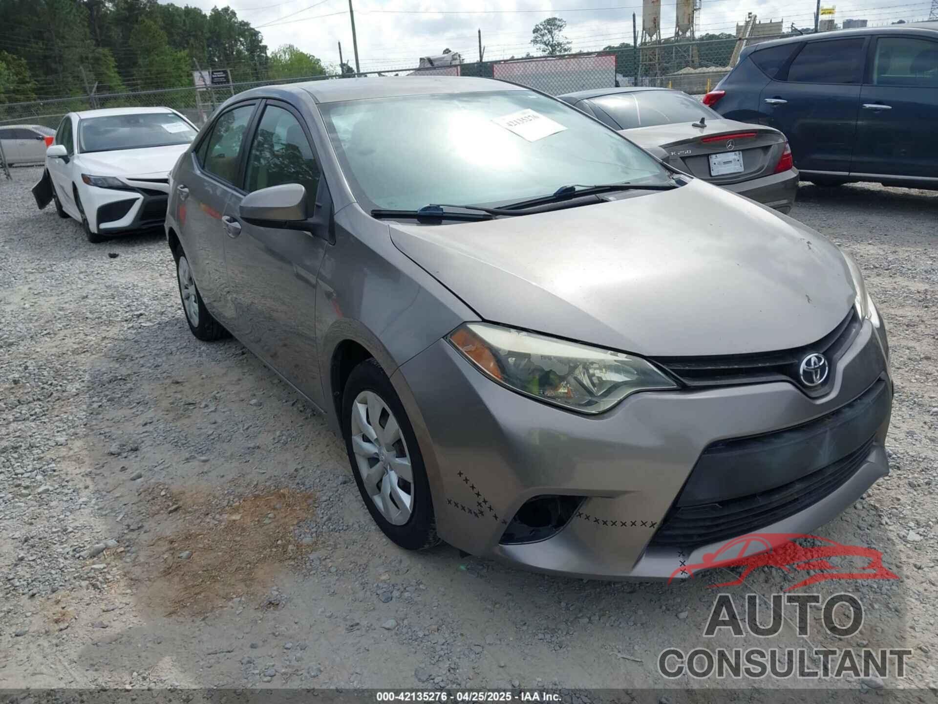TOYOTA COROLLA 2015 - 5YFBURHE4FP230897