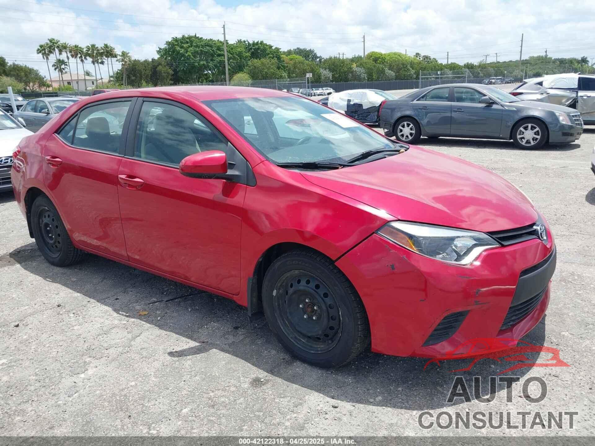 TOYOTA COROLLA 2014 - 2T1BURHE2EC174957