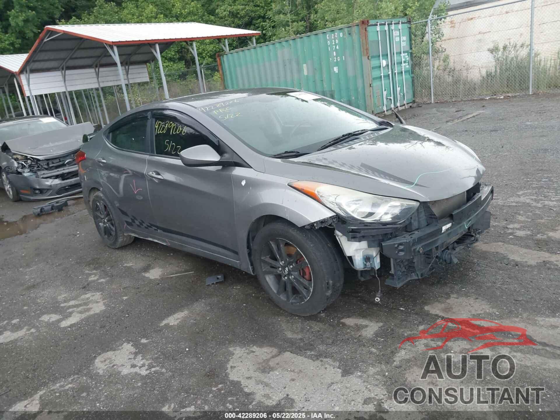 HYUNDAI ELANTRA 2013 - 5NPDH4AE2DH374310