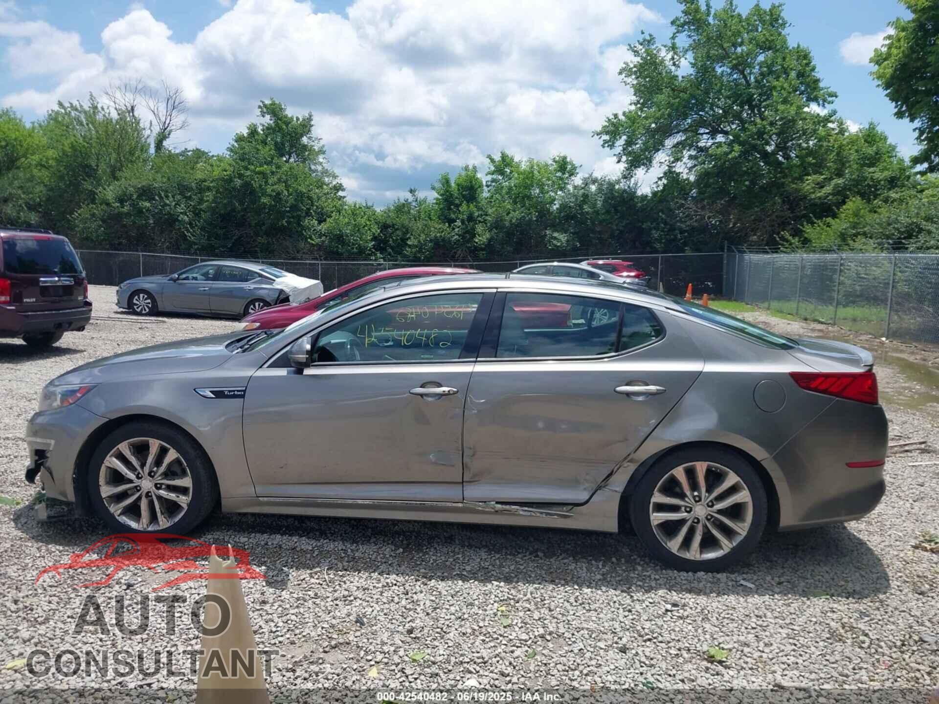 KIA OPTIMA 2015 - 5XXGR4A66FG424451