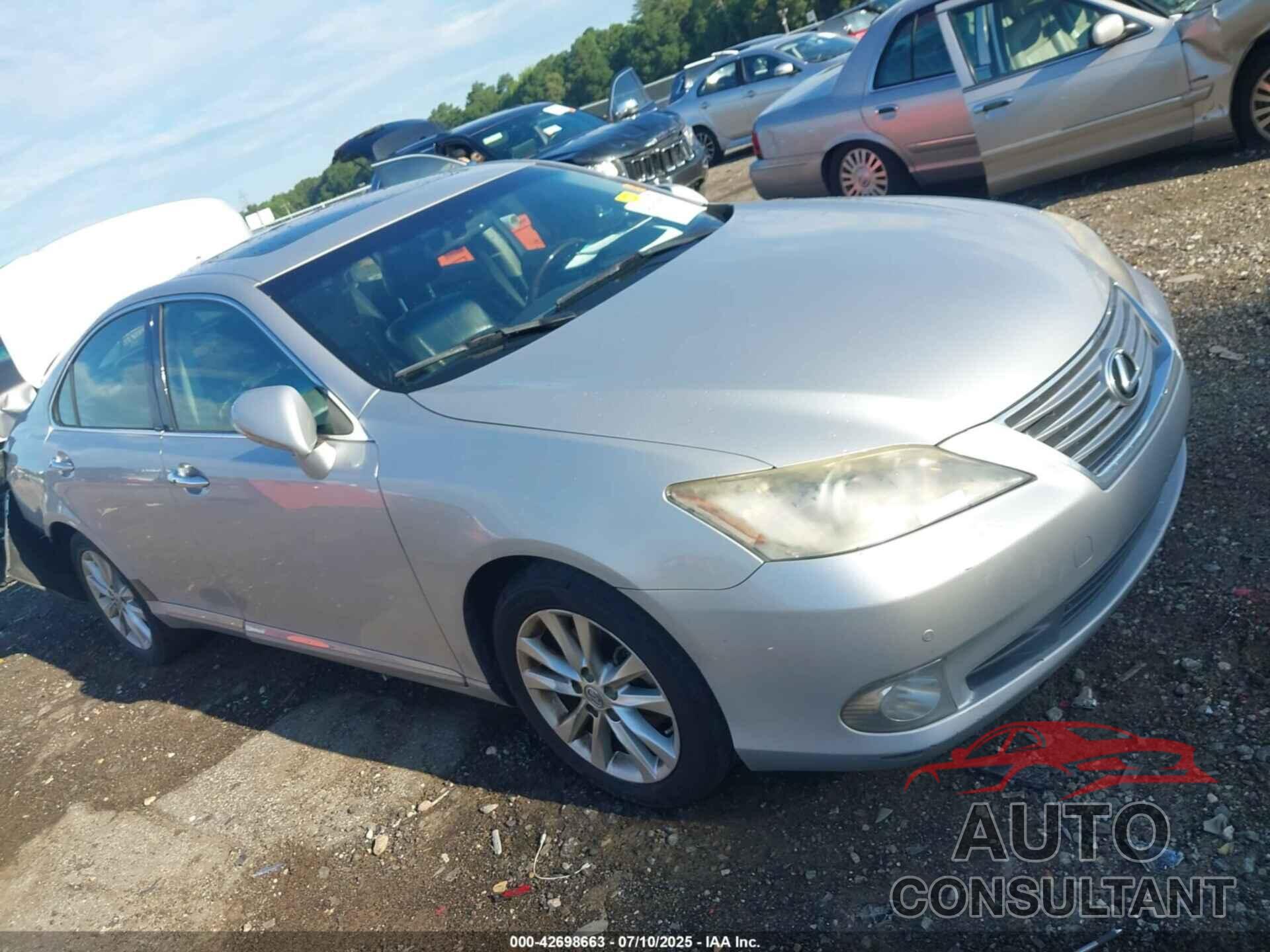 LEXUS ES 2011 - JTHBK1EG5B2451297