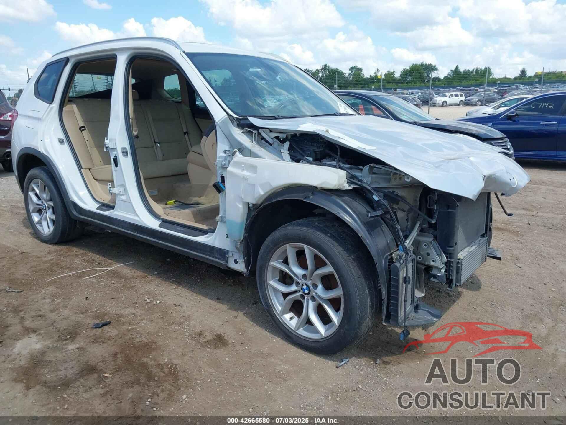BMW X3 2011 - 5UXWX7C54BL733402