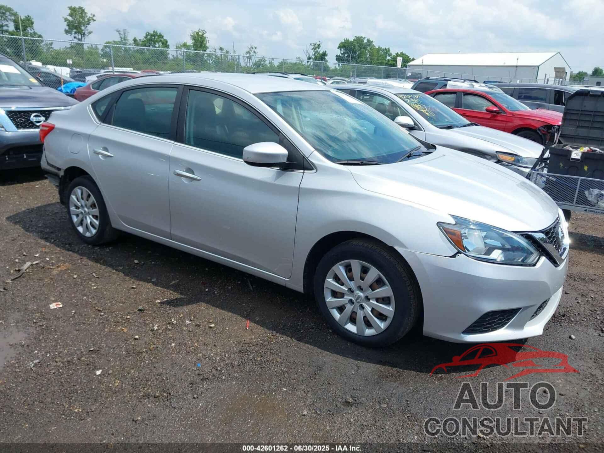 NISSAN SENTRA 2019 - 3N1AB7AP7KY353043
