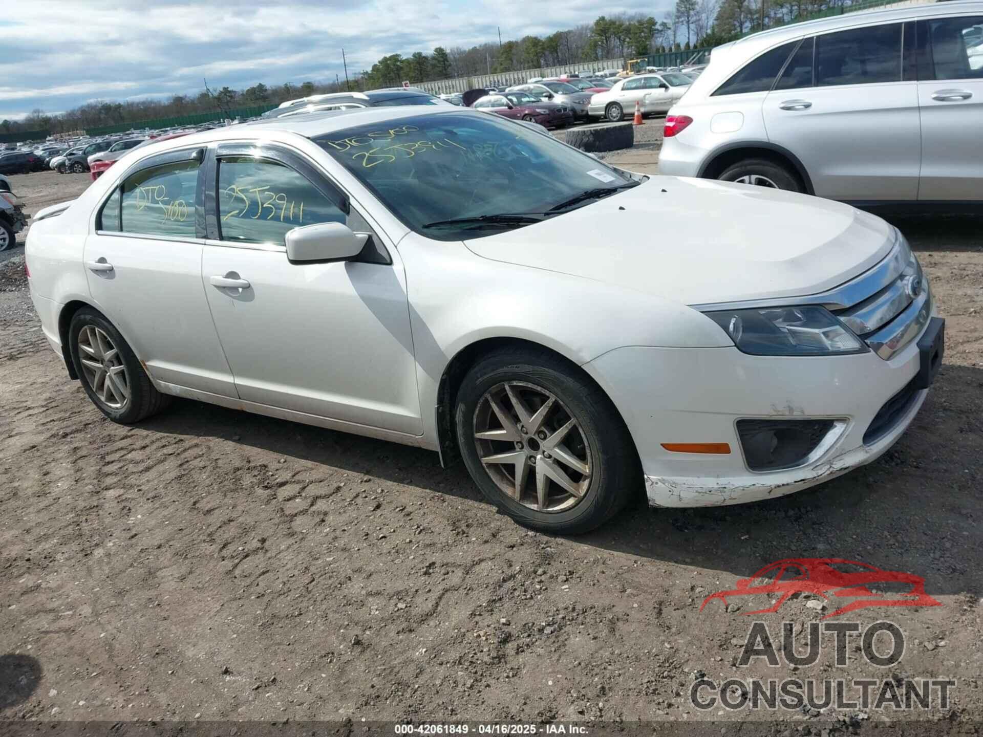 FORD FUSION 2012 - 3FAHP0JA3CR127616