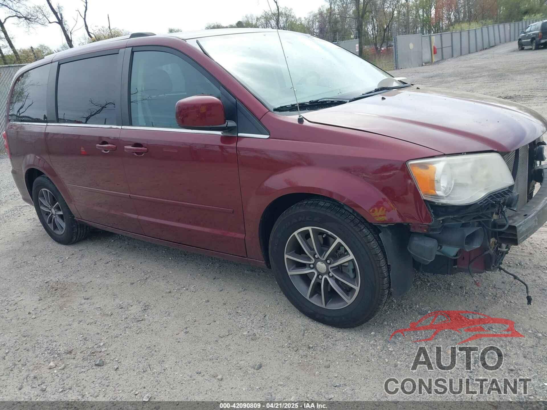 DODGE GRAND CARAVAN 2017 - 2C4RDGCG2HR715036