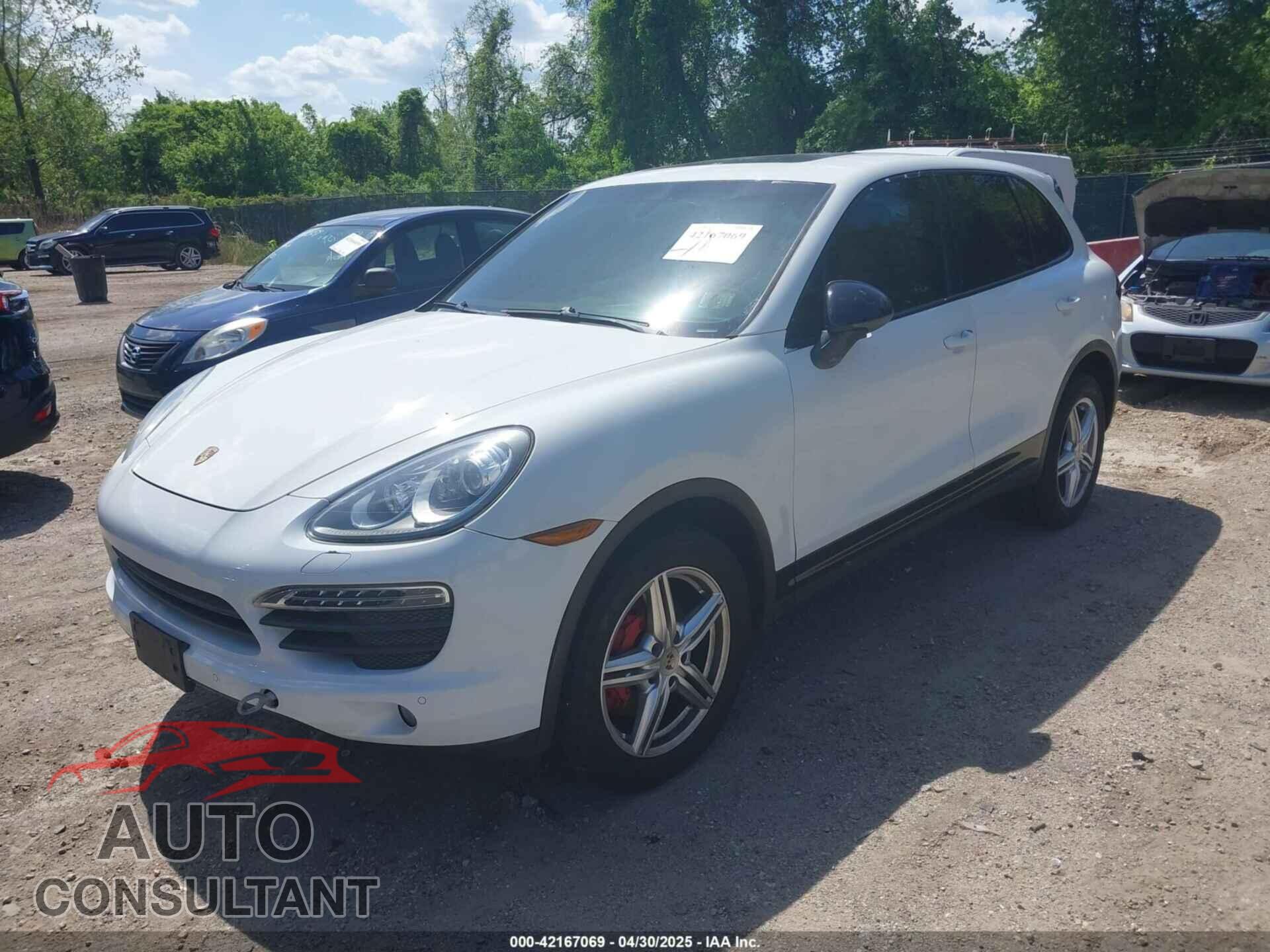 PORSCHE CAYENNE 2012 - WP1AB2A24CLA48791
