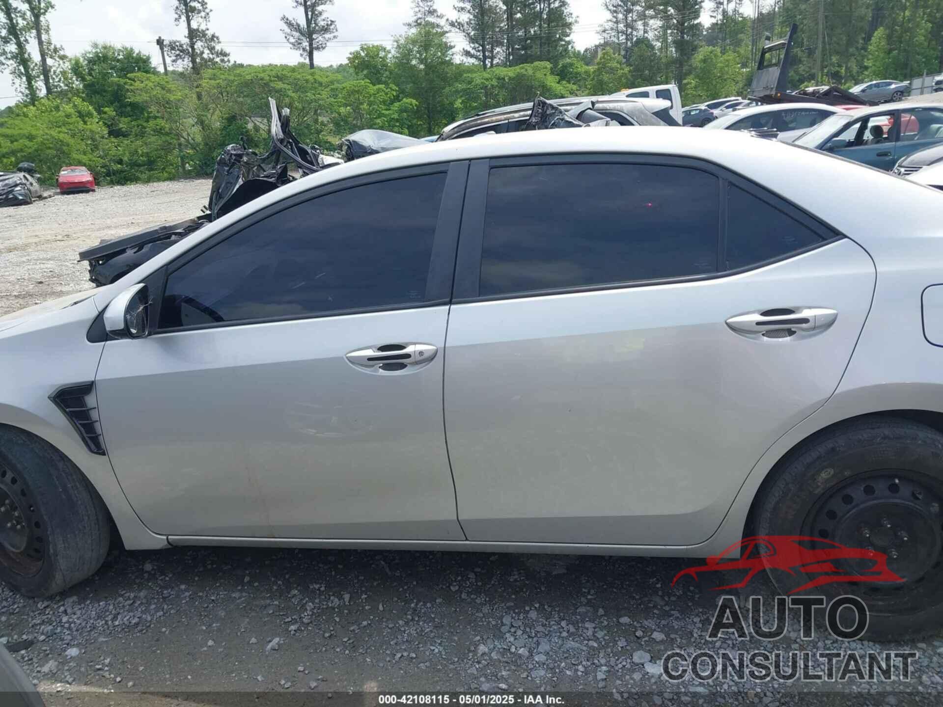 TOYOTA COROLLA 2019 - 5YFBURHE9KP886488