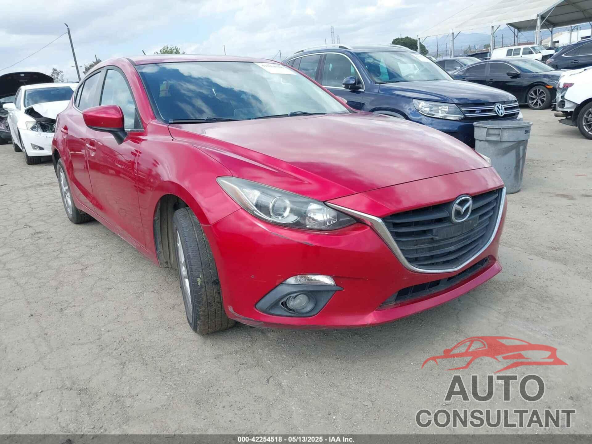 MAZDA MAZDA3 2016 - JM1BM1L76G1325736