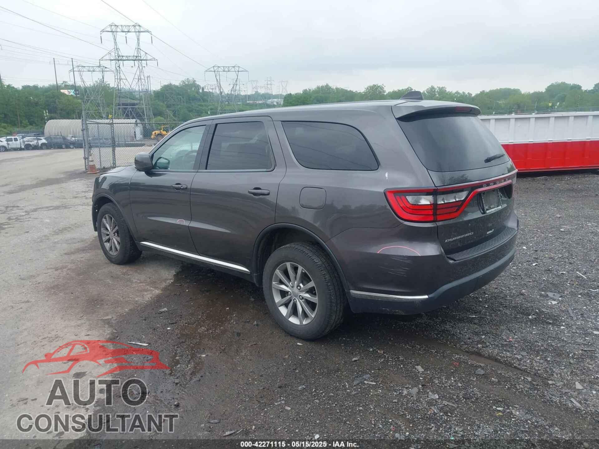 DODGE DURANGO 2017 - 1C4RDJAG5HC898554