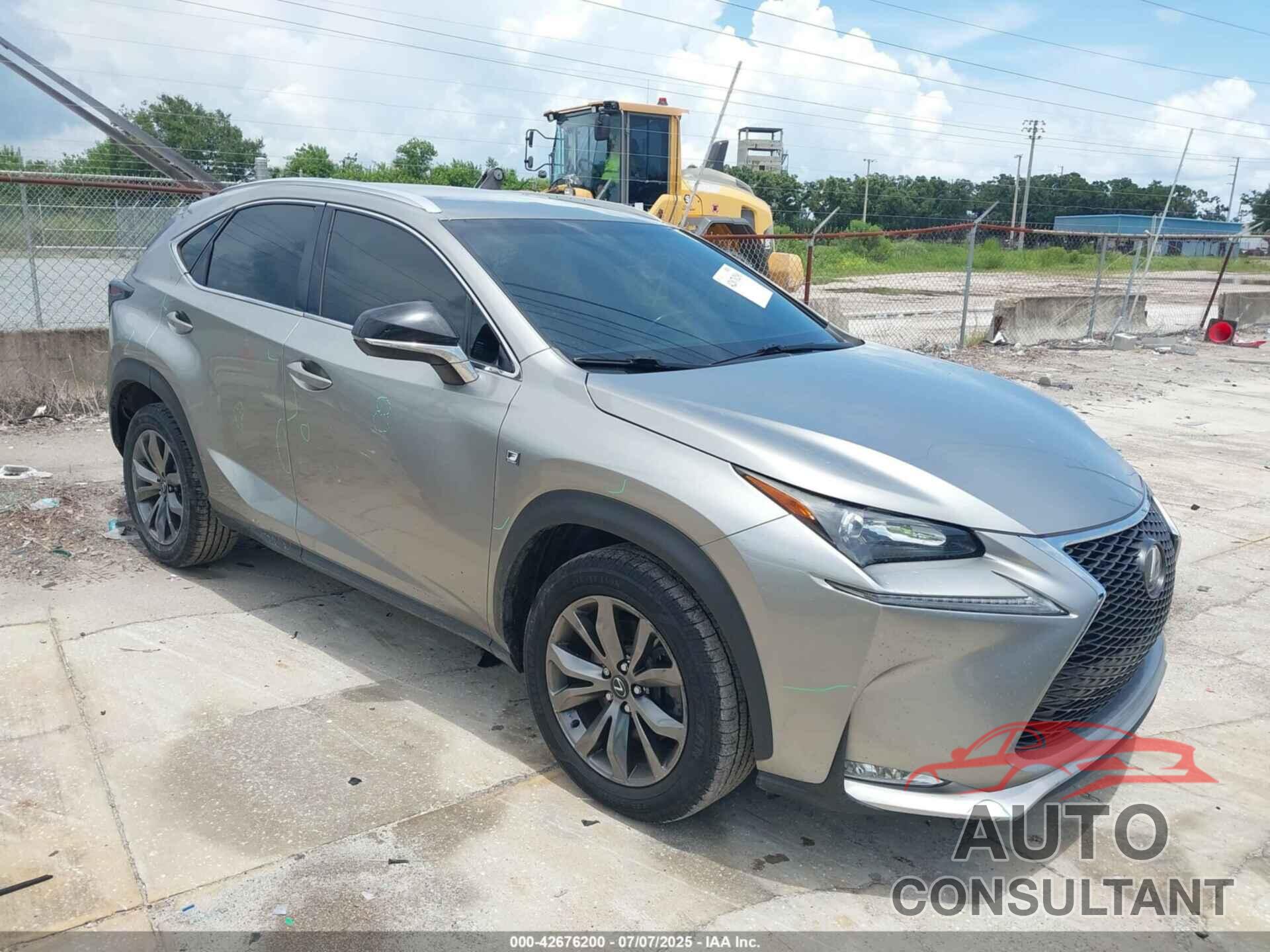 LEXUS NX 200T 2017 - JTJYARBZ0H2082051