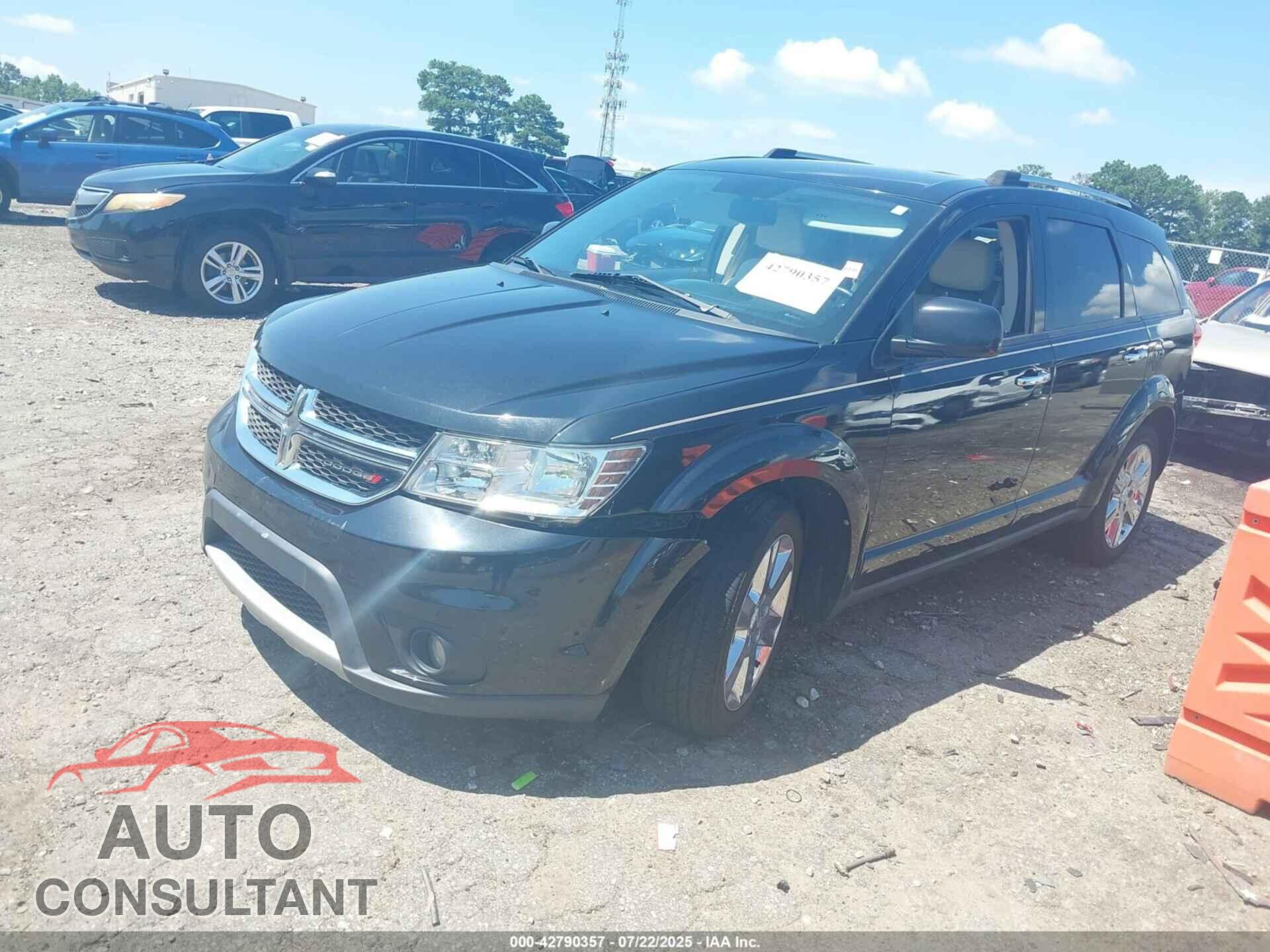 DODGE JOURNEY 2012 - 3C4PDCDG6CT331250