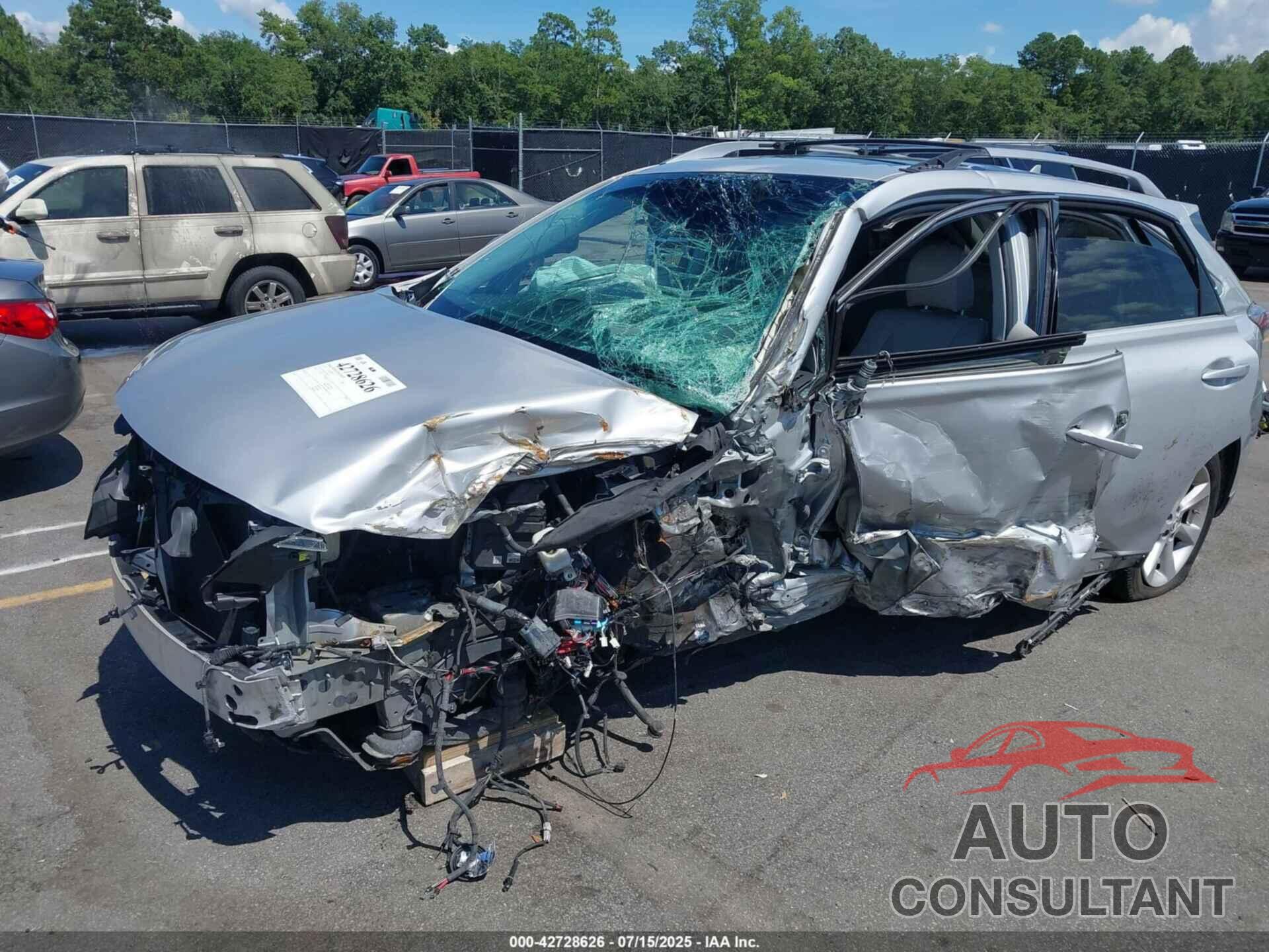 LEXUS RX 350 2010 - 2T2ZK1BA2AC002591