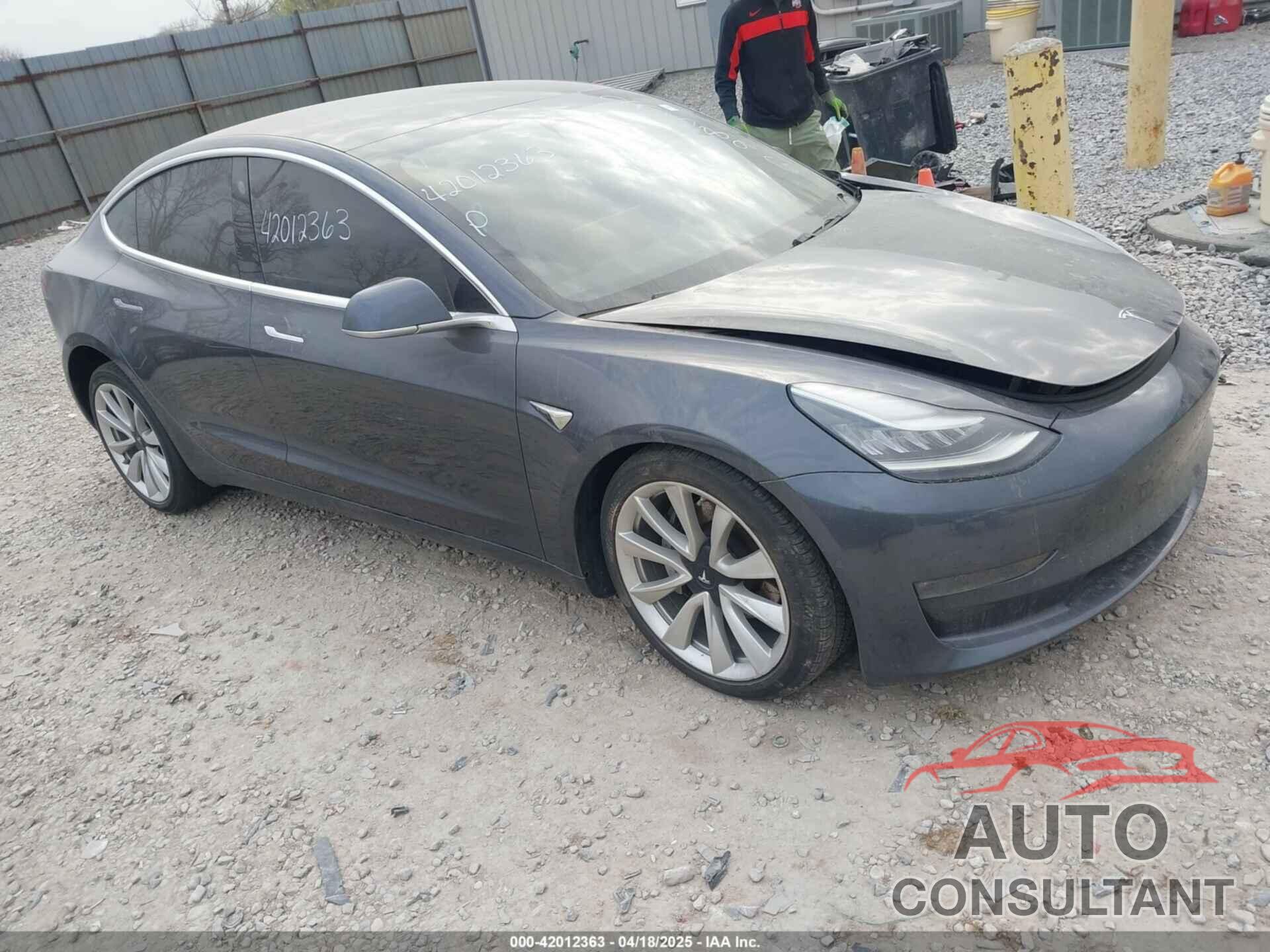TESLA MODEL 3 2019 - 5YJ3E1EB5KF205896