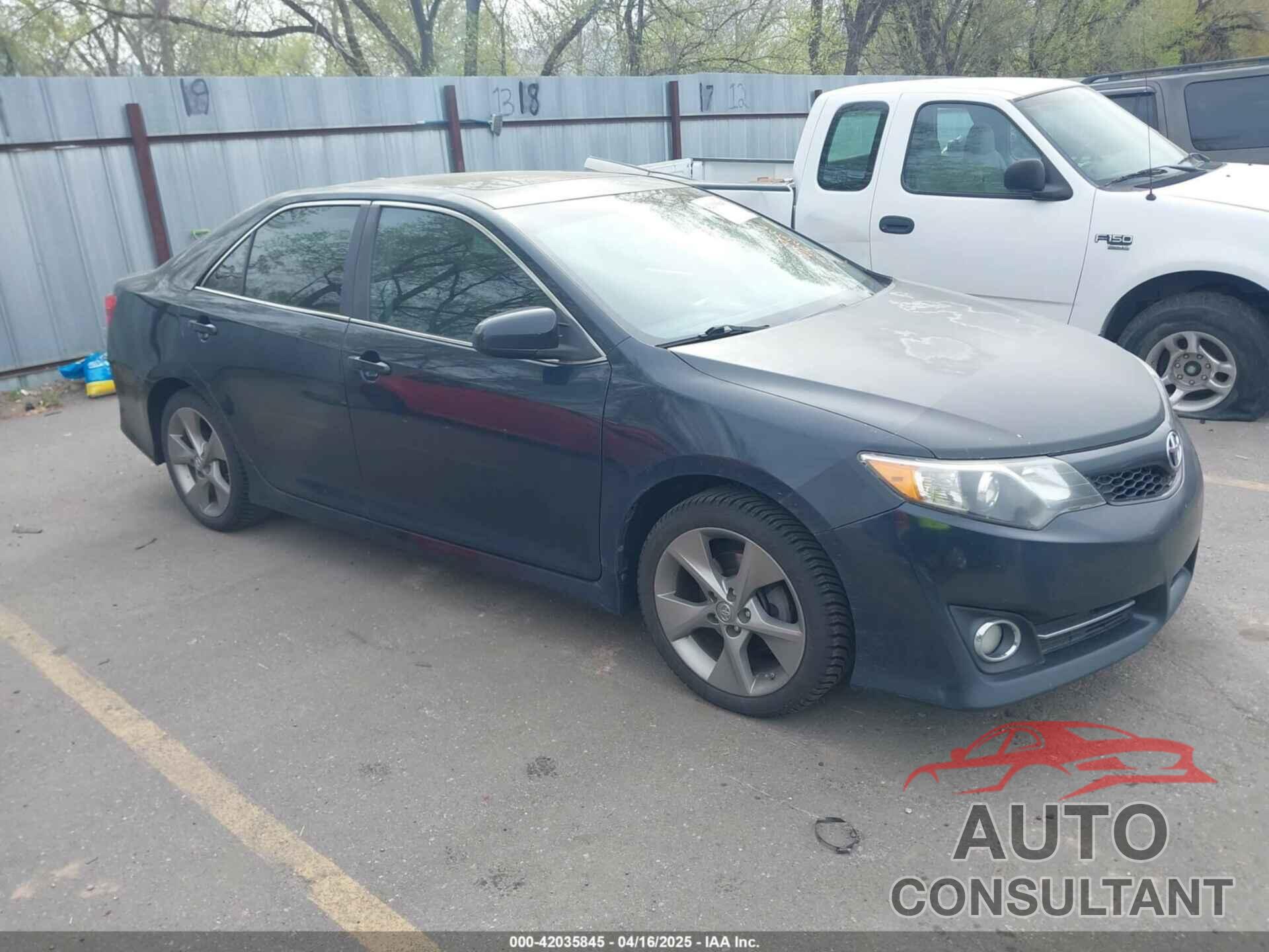 TOYOTA CAMRY 2012 - 4T1BK1FK6CU521590