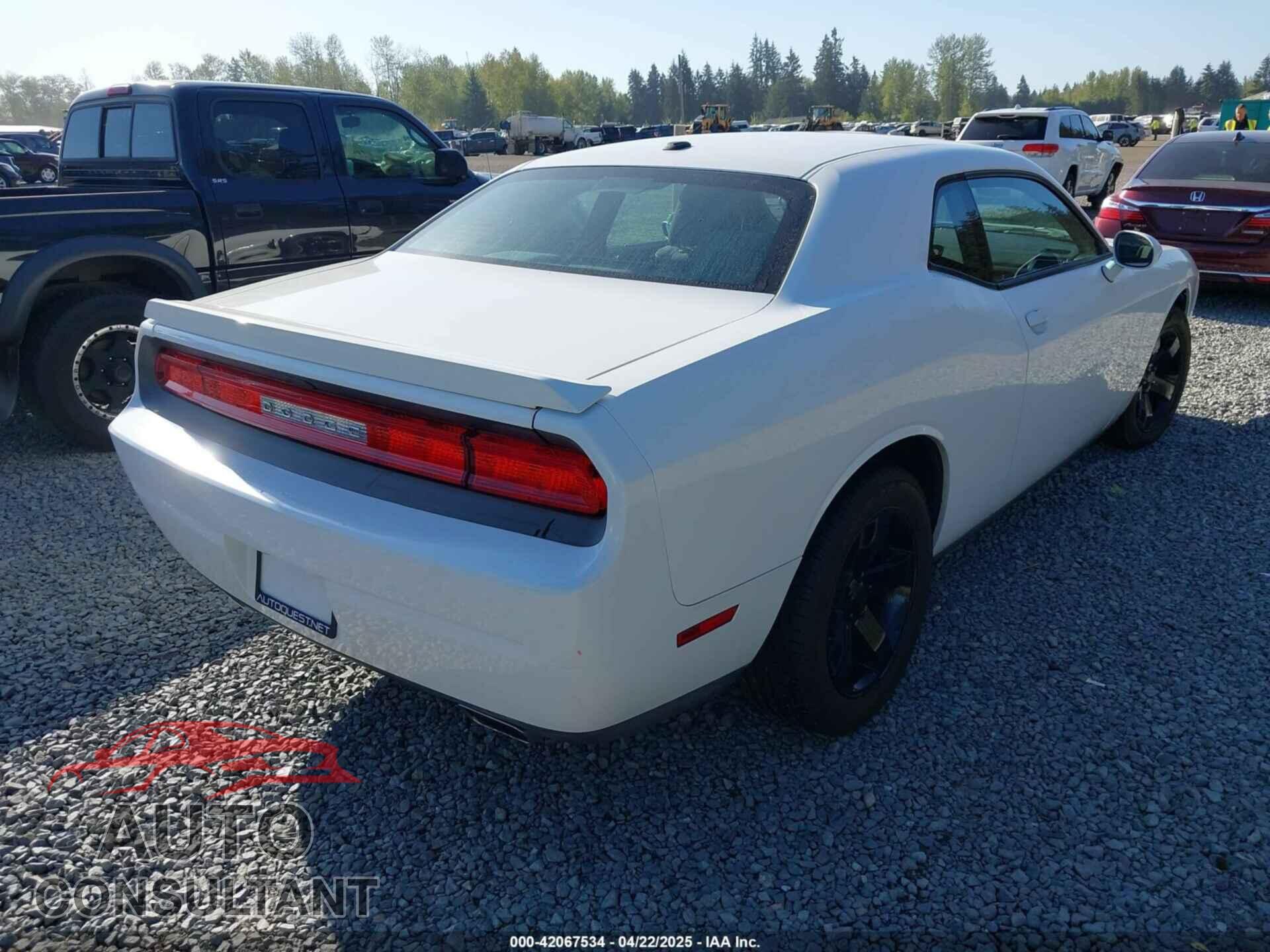 DODGE CHALLENGER 2012 - 2C3CDYBT1CH158004