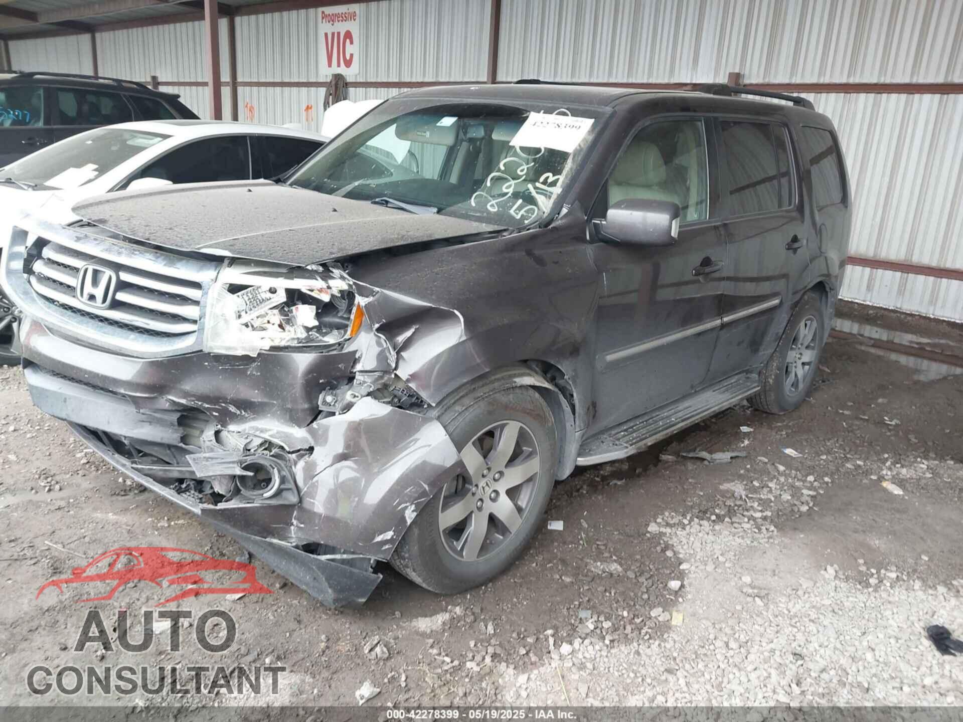 HONDA PILOT 2012 - 5FNYF4H95CB031309