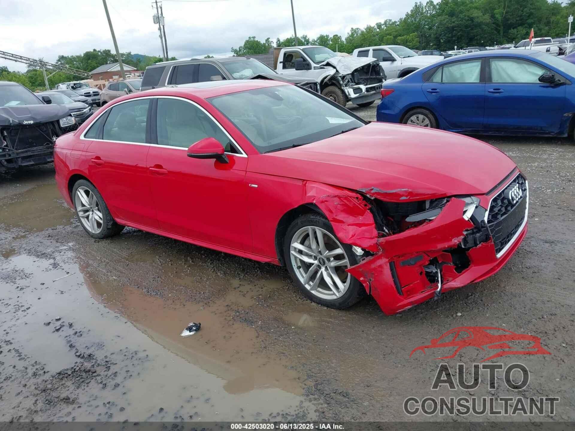 AUDI A4 2021 - WAUDAAF4XMA013043