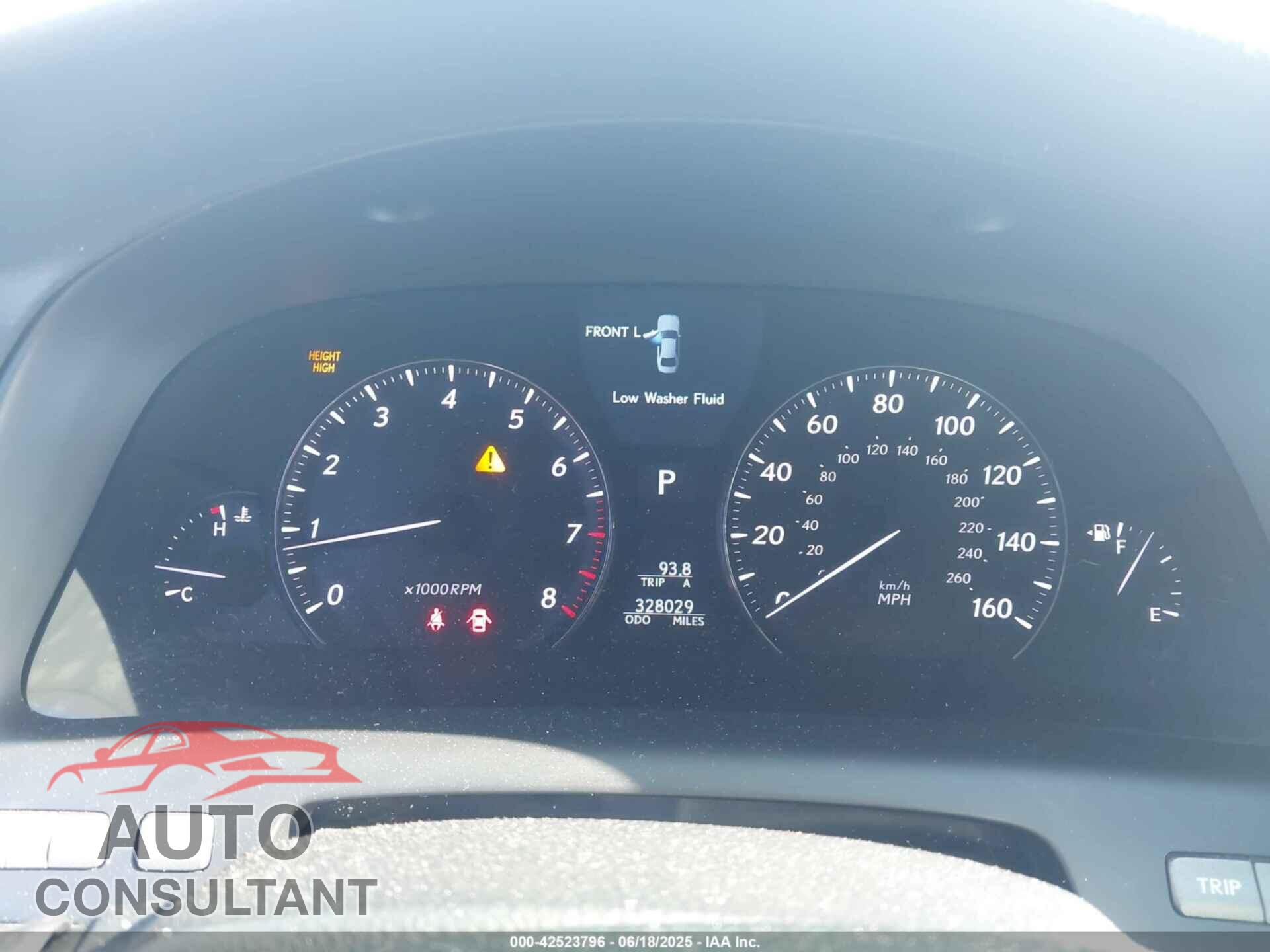 LEXUS LS 460 2010 - JTHBL5EFXA5098144