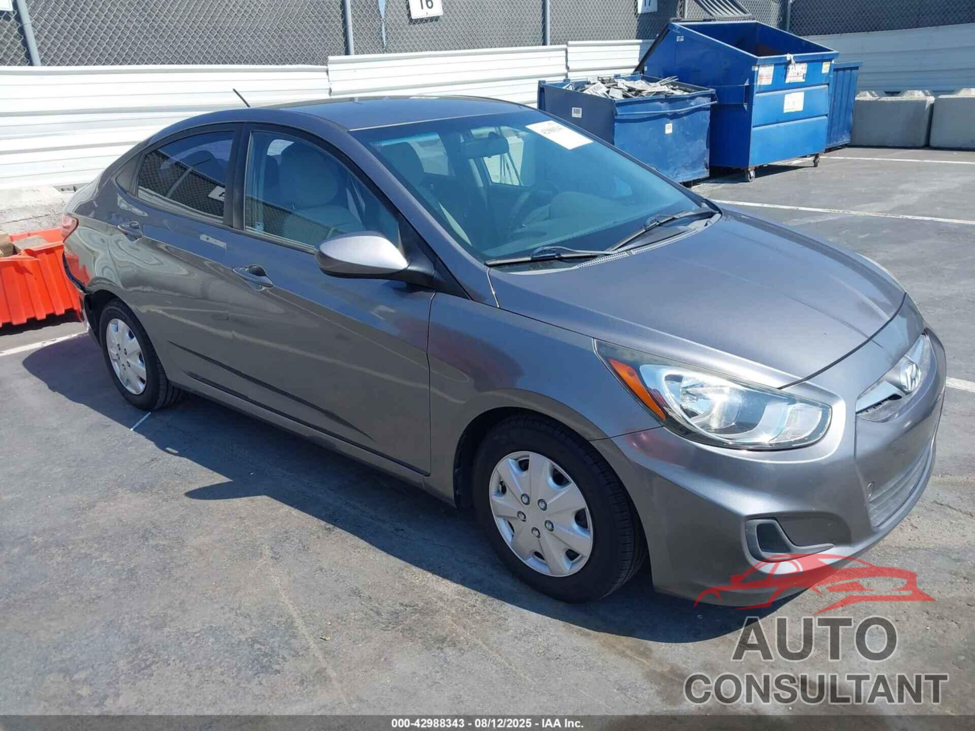 HYUNDAI ACCENT 2014 - KMHCT4AE0EU614130