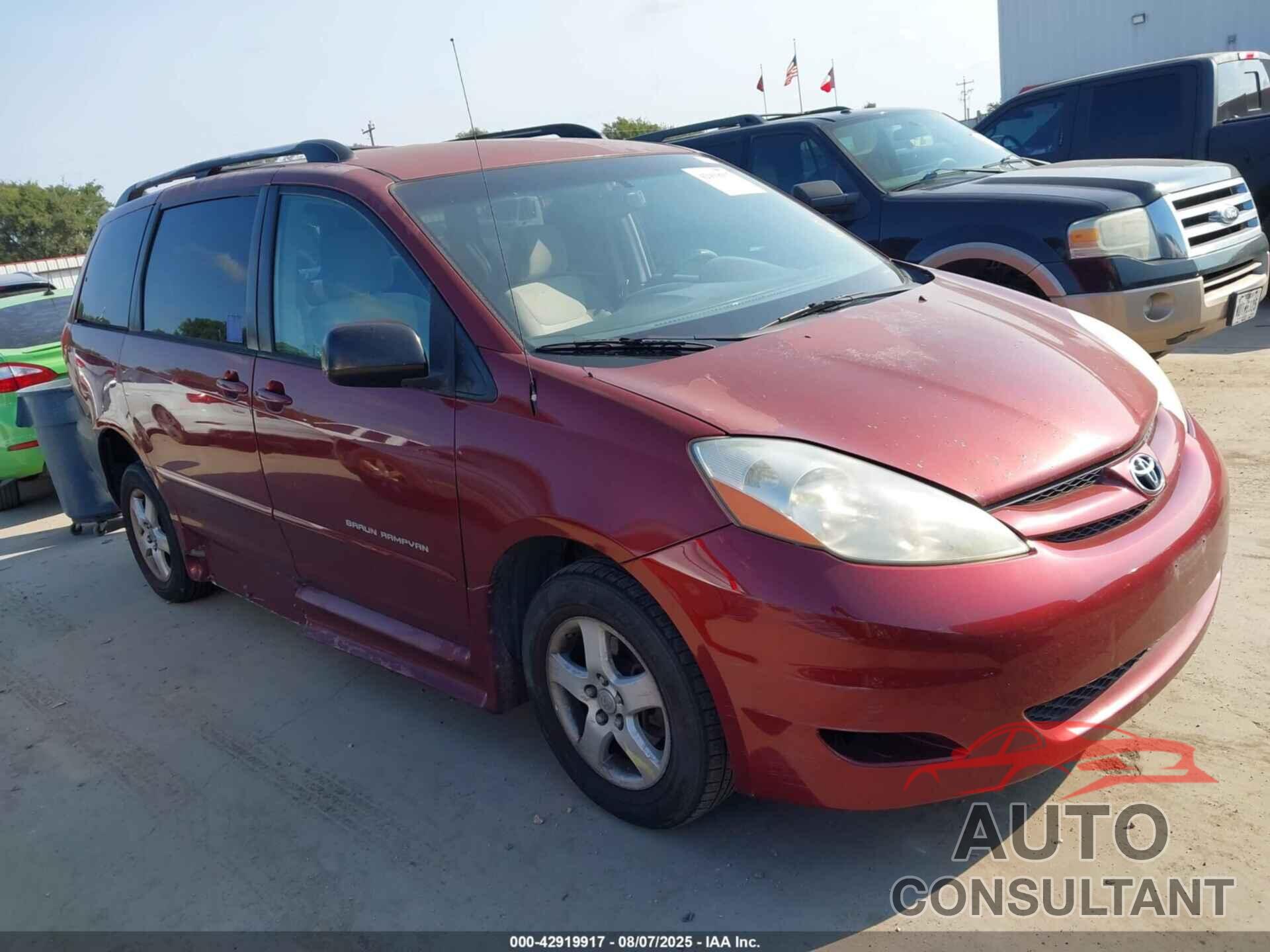 TOYOTA SIENNA 2009 - 5TDZK23C59S253697