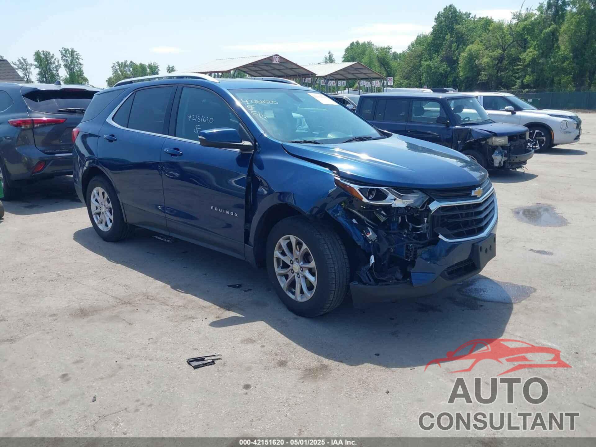 CHEVROLET EQUINOX 2019 - 3GNAXUEV1KL208137