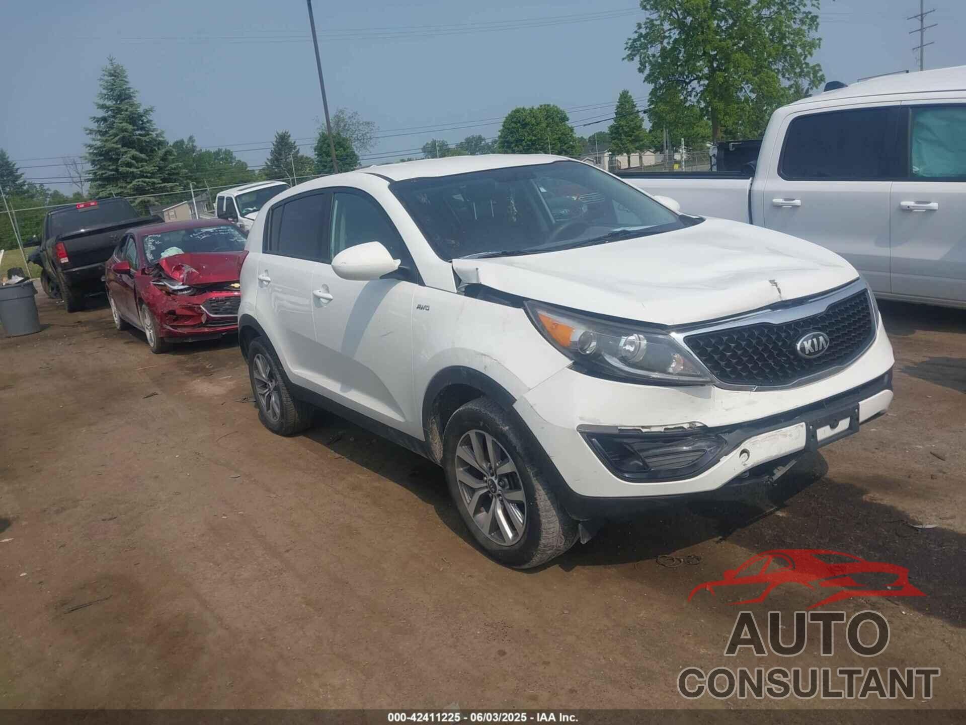 KIA SPORTAGE 2015 - KNDPBCAC0F7701270