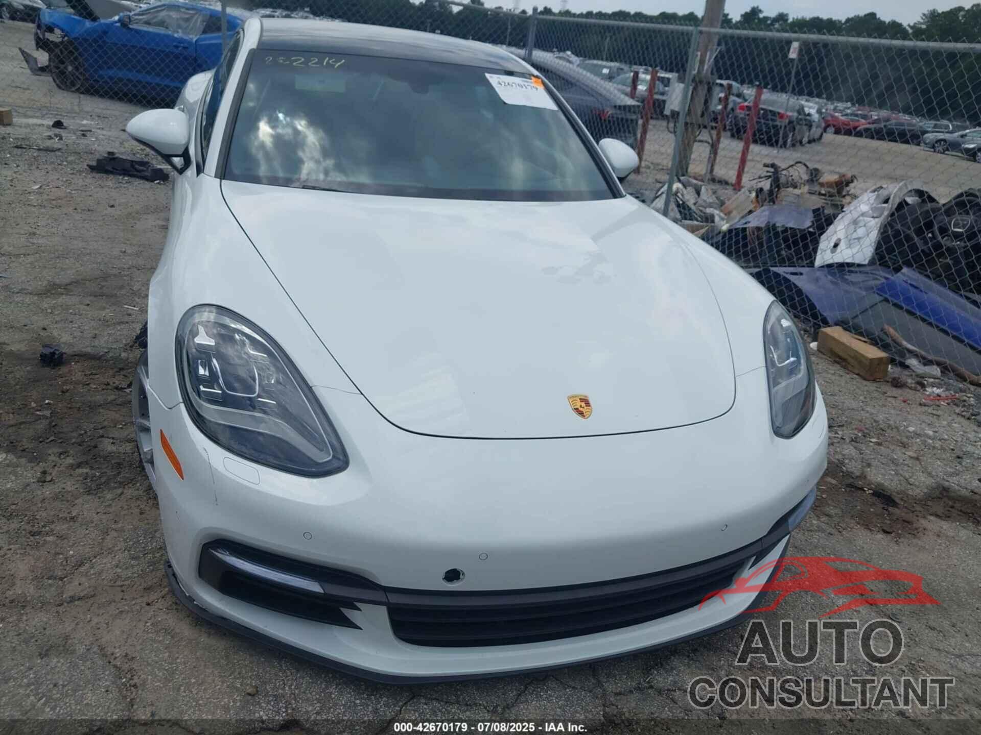 PORSCHE PANAMERA 2018 - WP0AA2A71JL117949