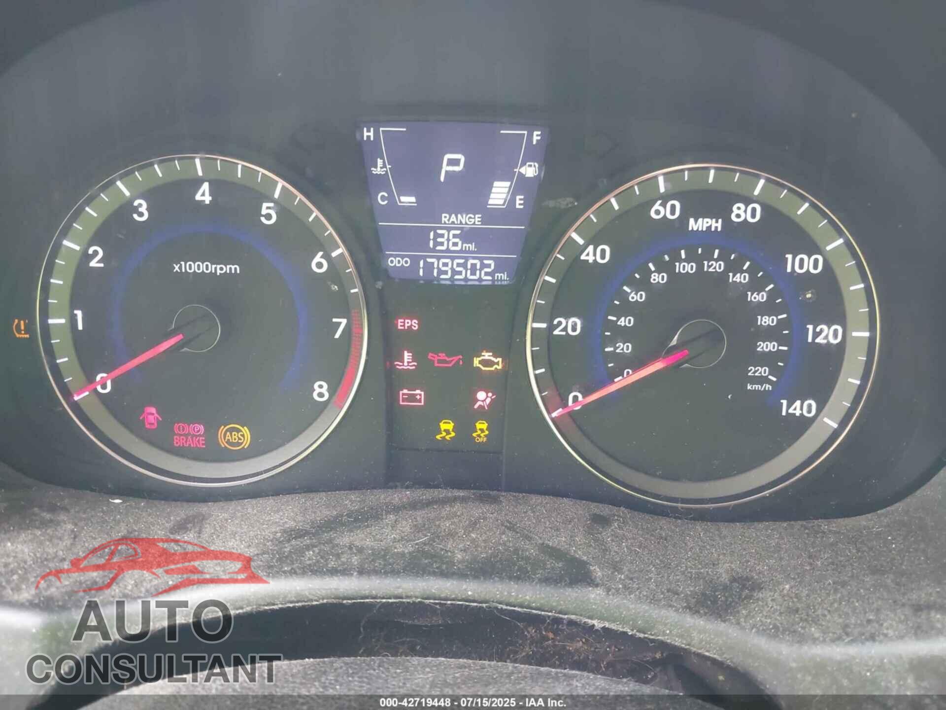 HYUNDAI ACCENT 2013 - KMHCU5AE2DU071929