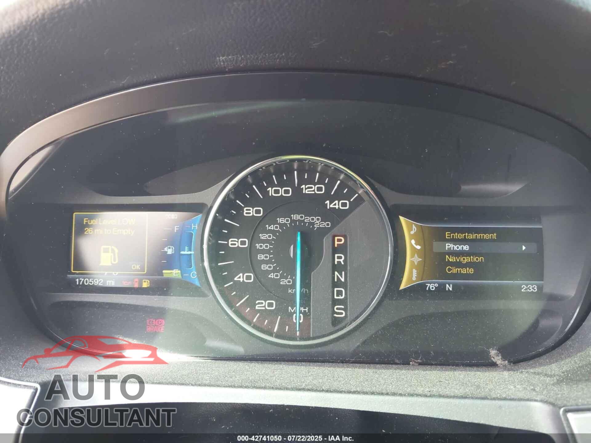 FORD EDGE 2013 - 2FMDK4AK7DBB85389