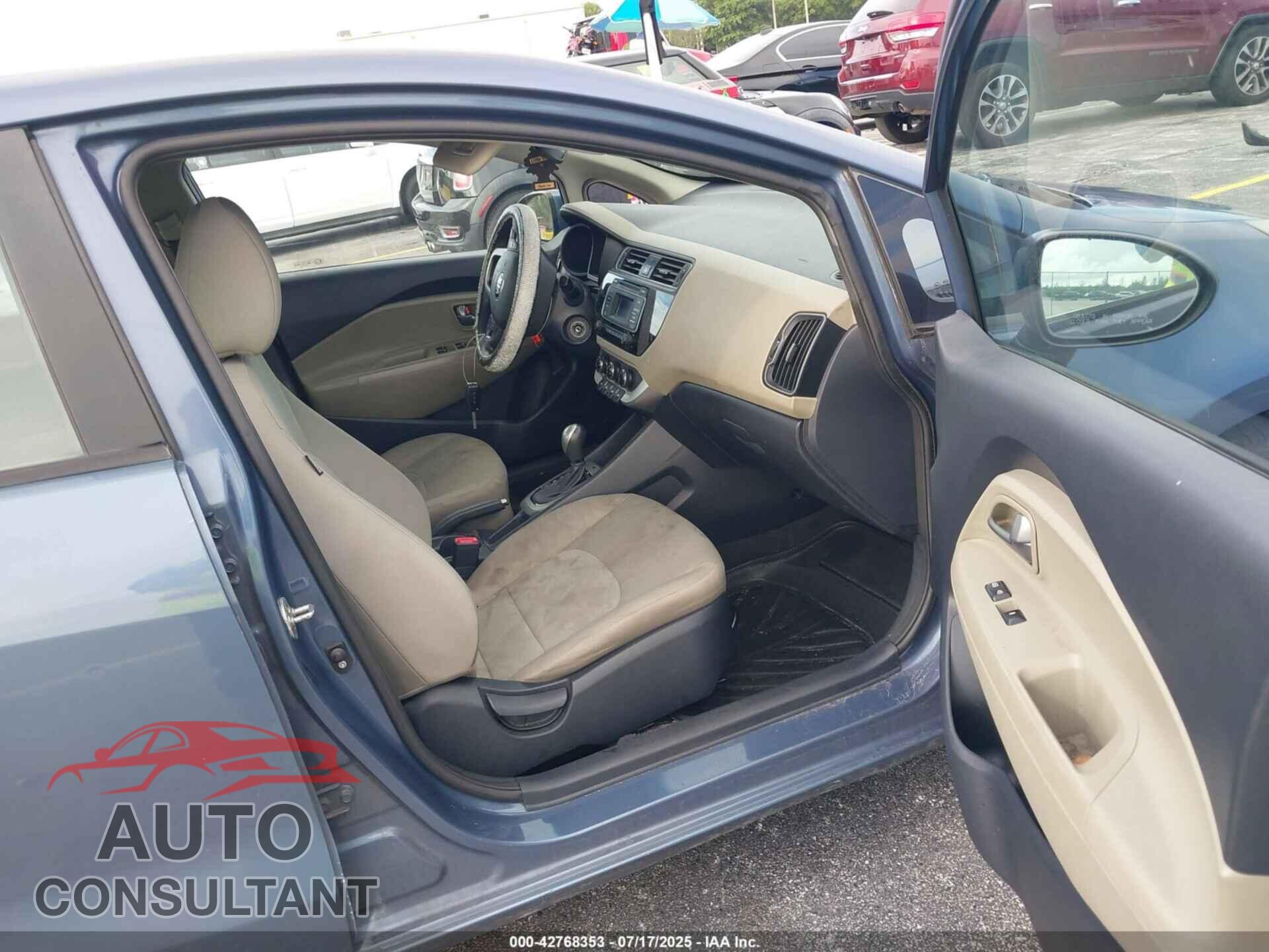 KIA RIO 2016 - KNADM4A32G6548950