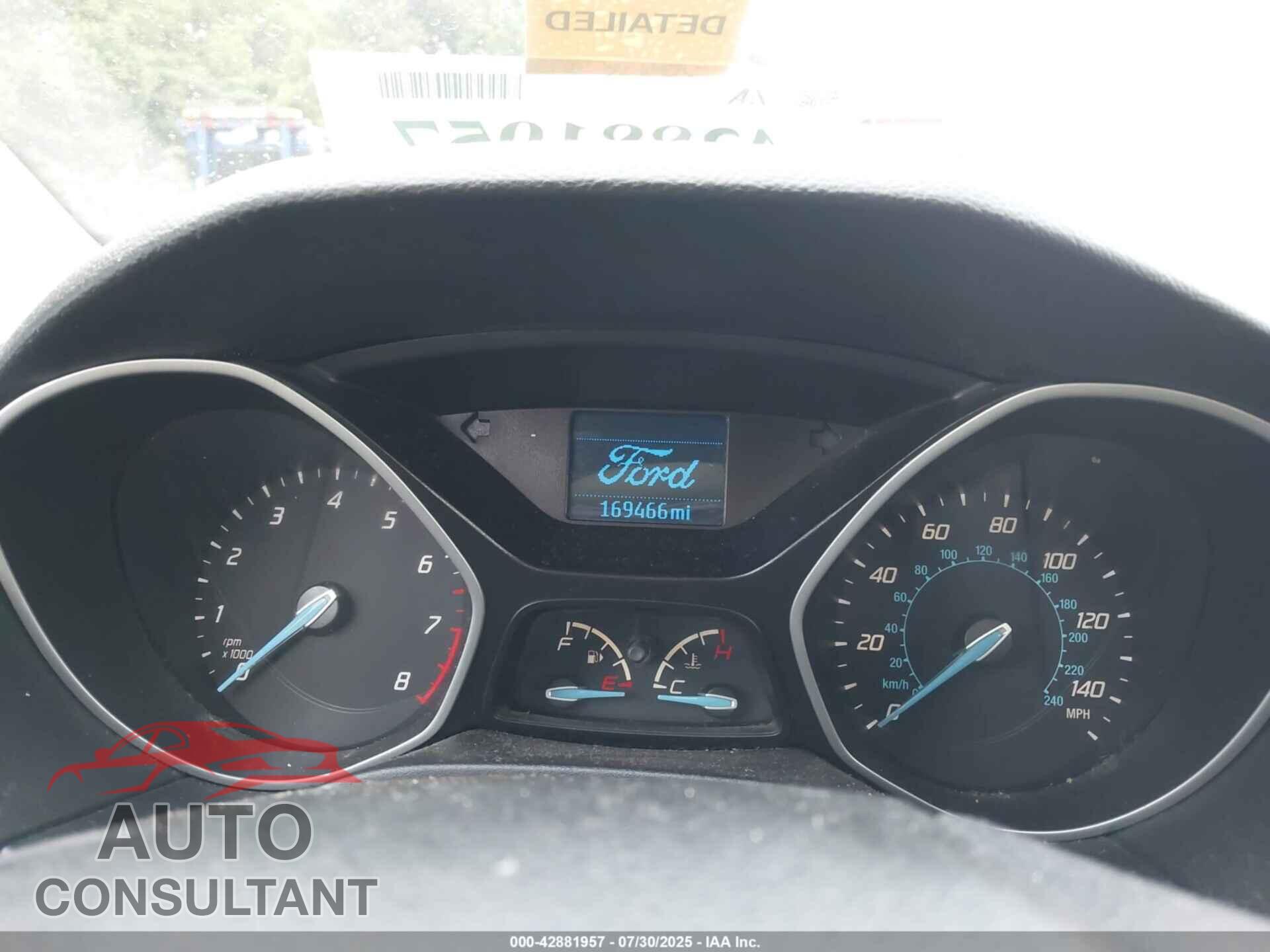 FORD FOCUS 2014 - 1FADP3E28EL302186