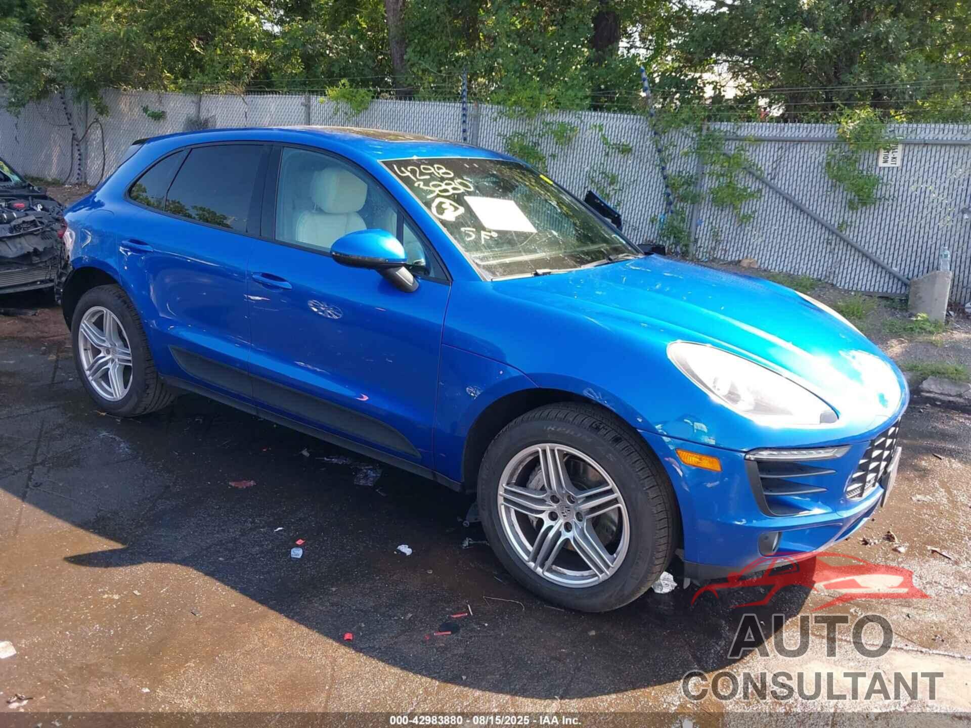 PORSCHE MACAN 2016 - WP1AB2A55GLB55266