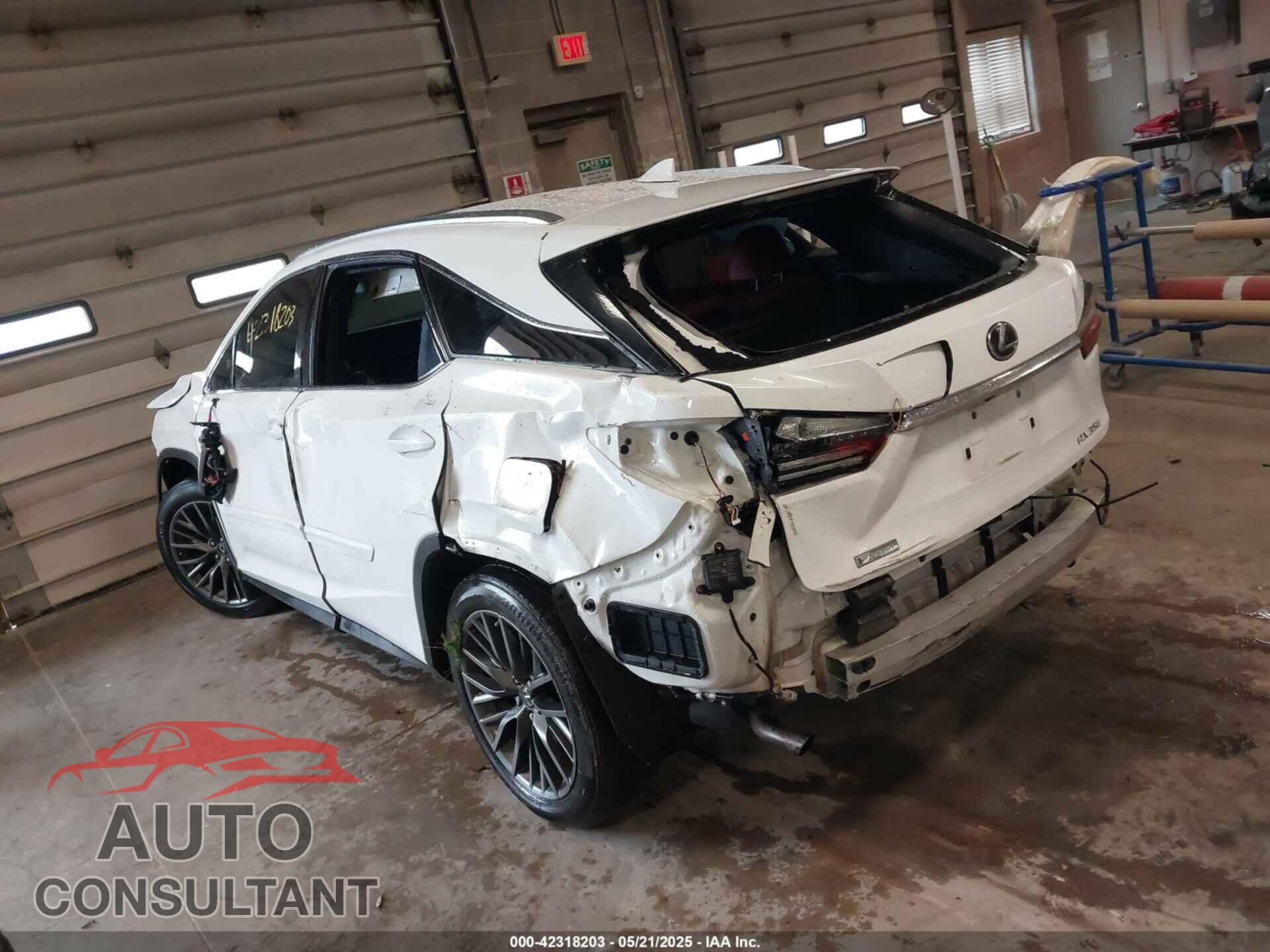LEXUS RX 350 2017 - 2T2BZMCA4HC080930