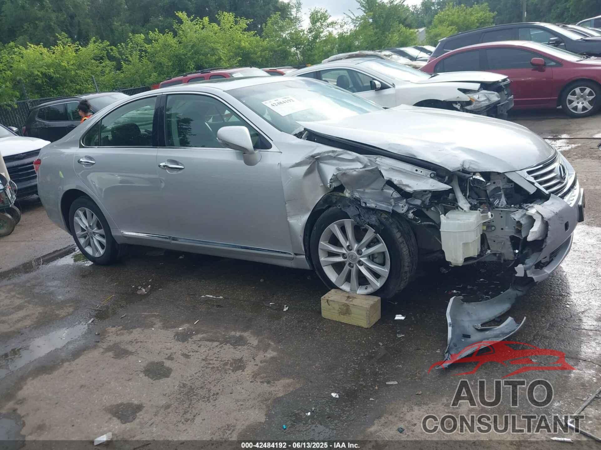 LEXUS ES 350 2012 - JTHBK1EG3C2481836