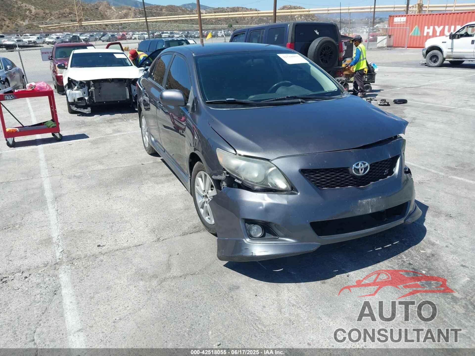 TOYOTA COROLLA 2010 - 2T1BU4EEXAC401734