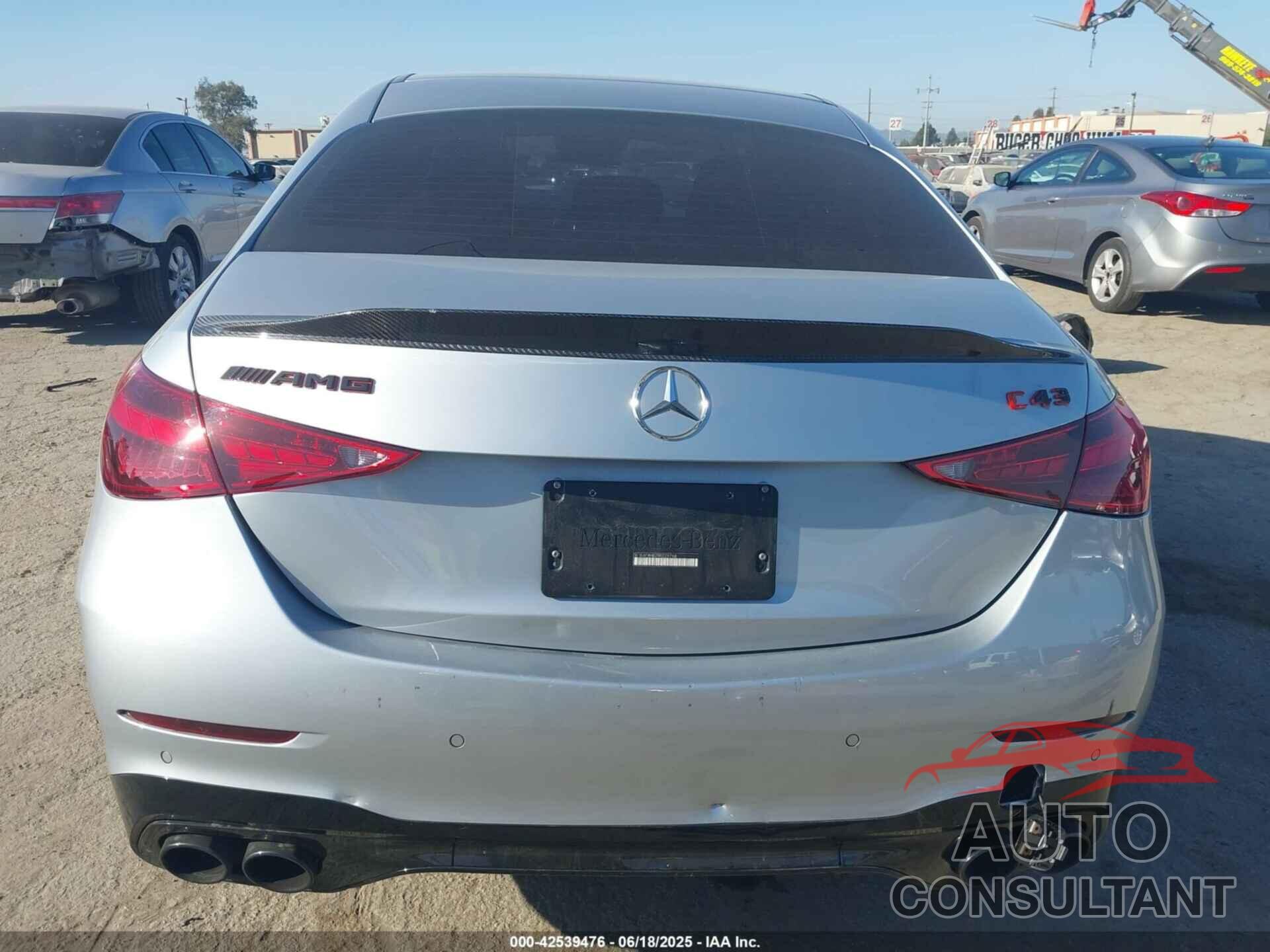 MERCEDES-BENZ AMG C 43 2024 - W1KAF8HB2RR229768